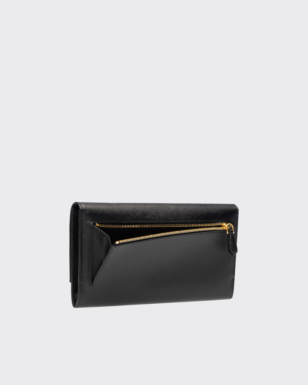 売れ筋がひ新作! Leather Saffiano Large Prada 大人気 Wallet ...