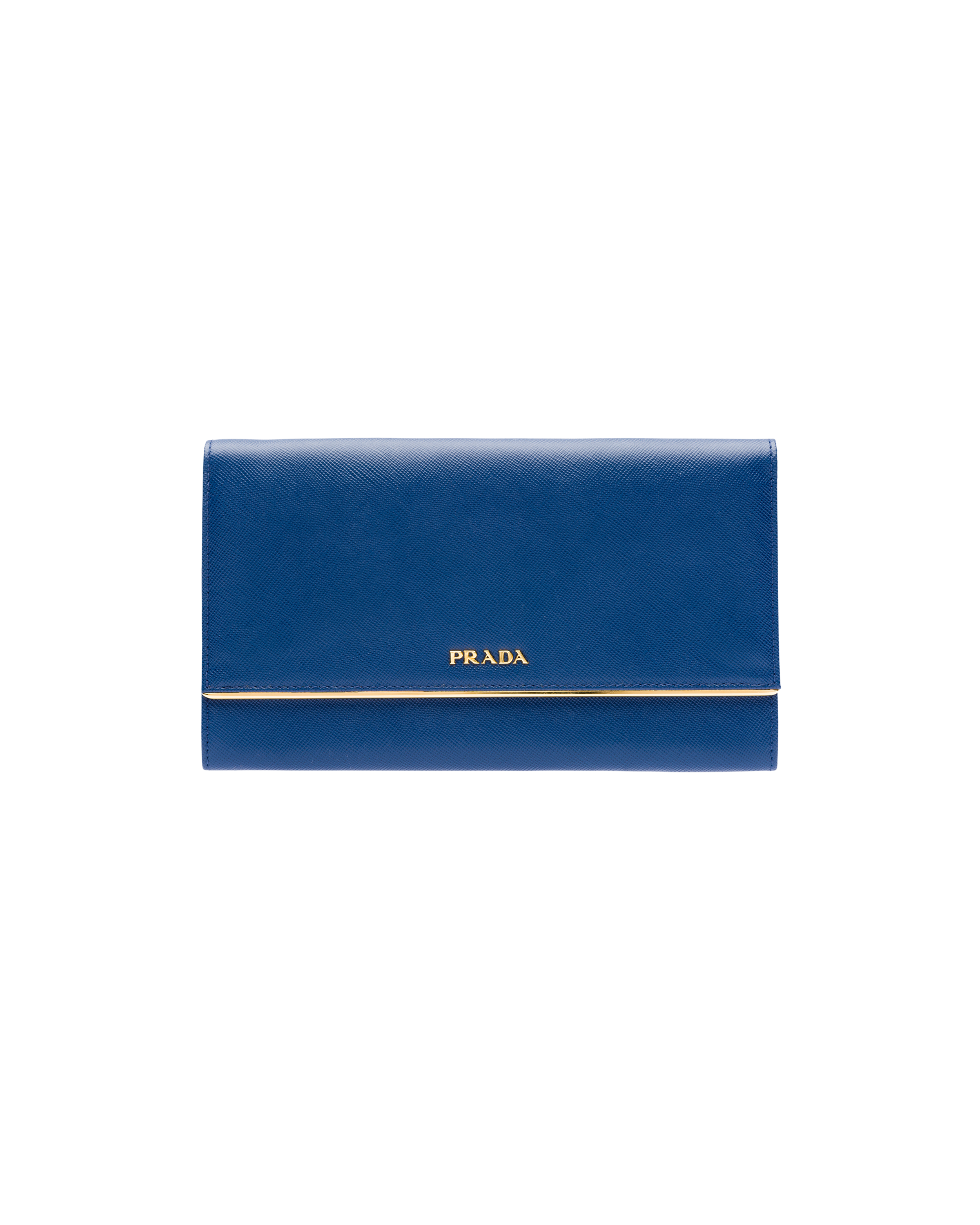 prada wallet blue