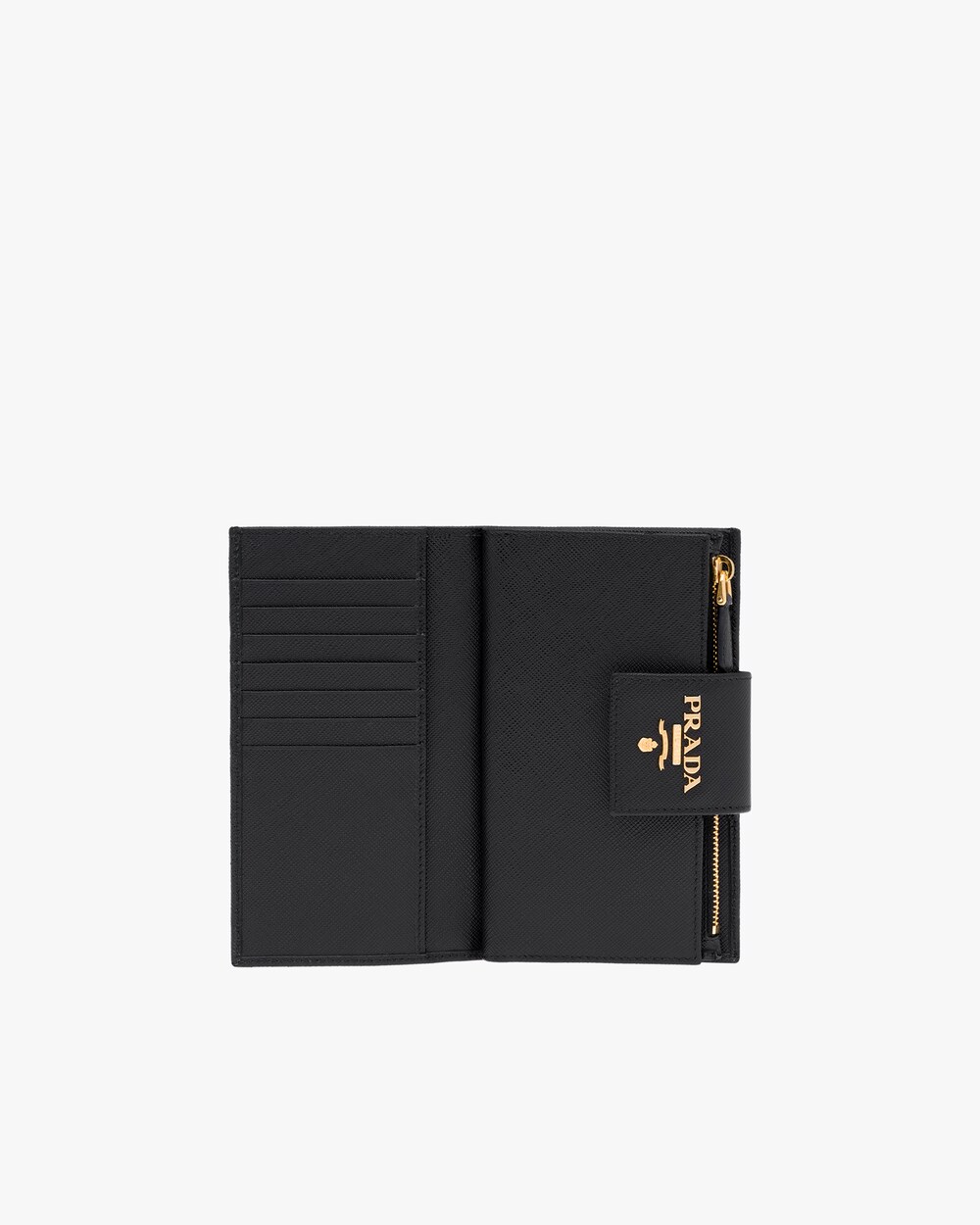 prada small leather wallet