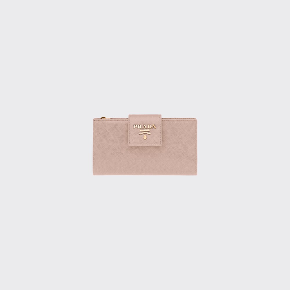 Prada Carteira média de couro Saffiano 1