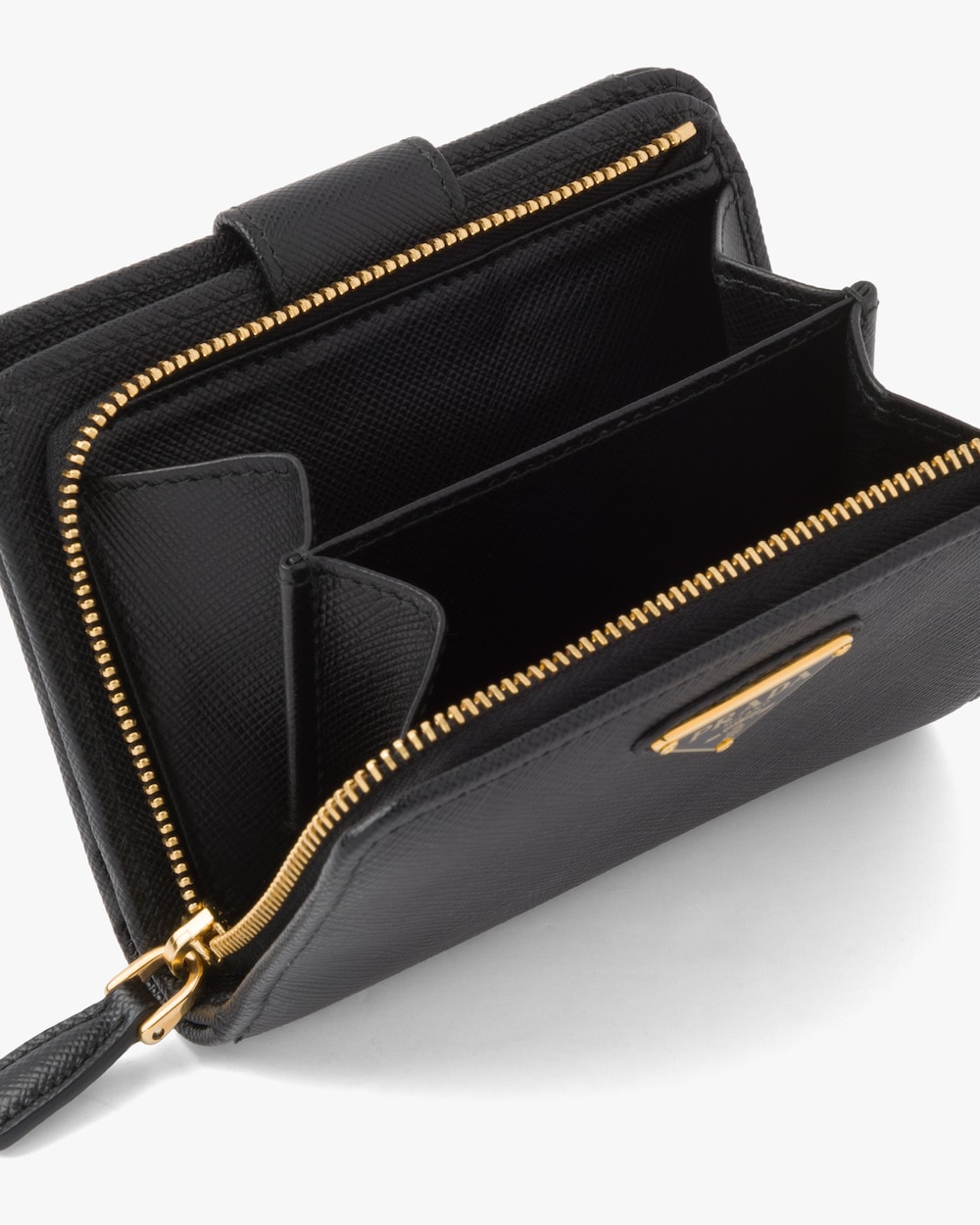 saffiano leather wallet prada price