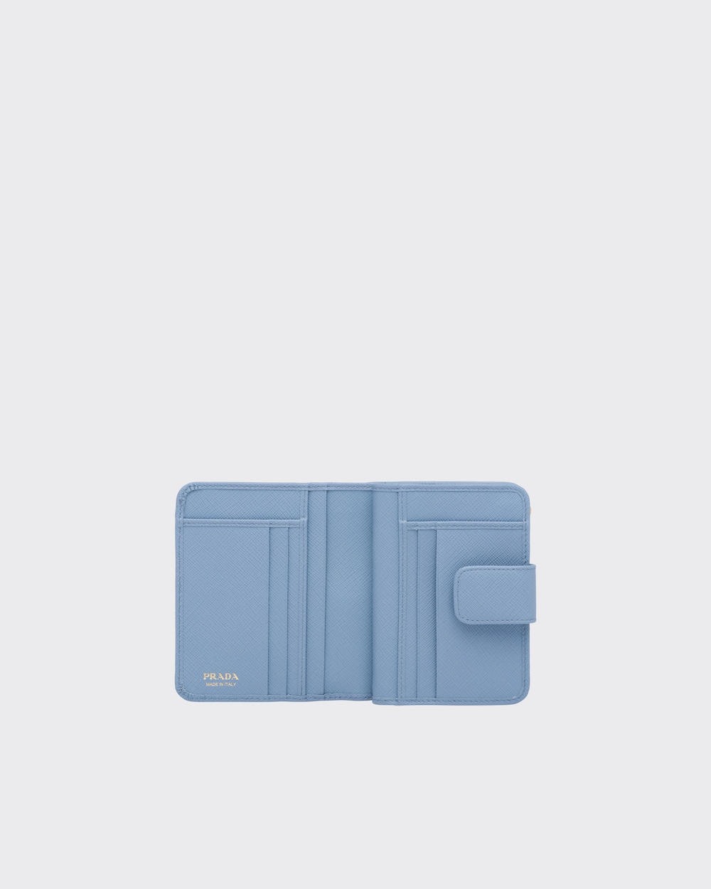 prada small leather wallet