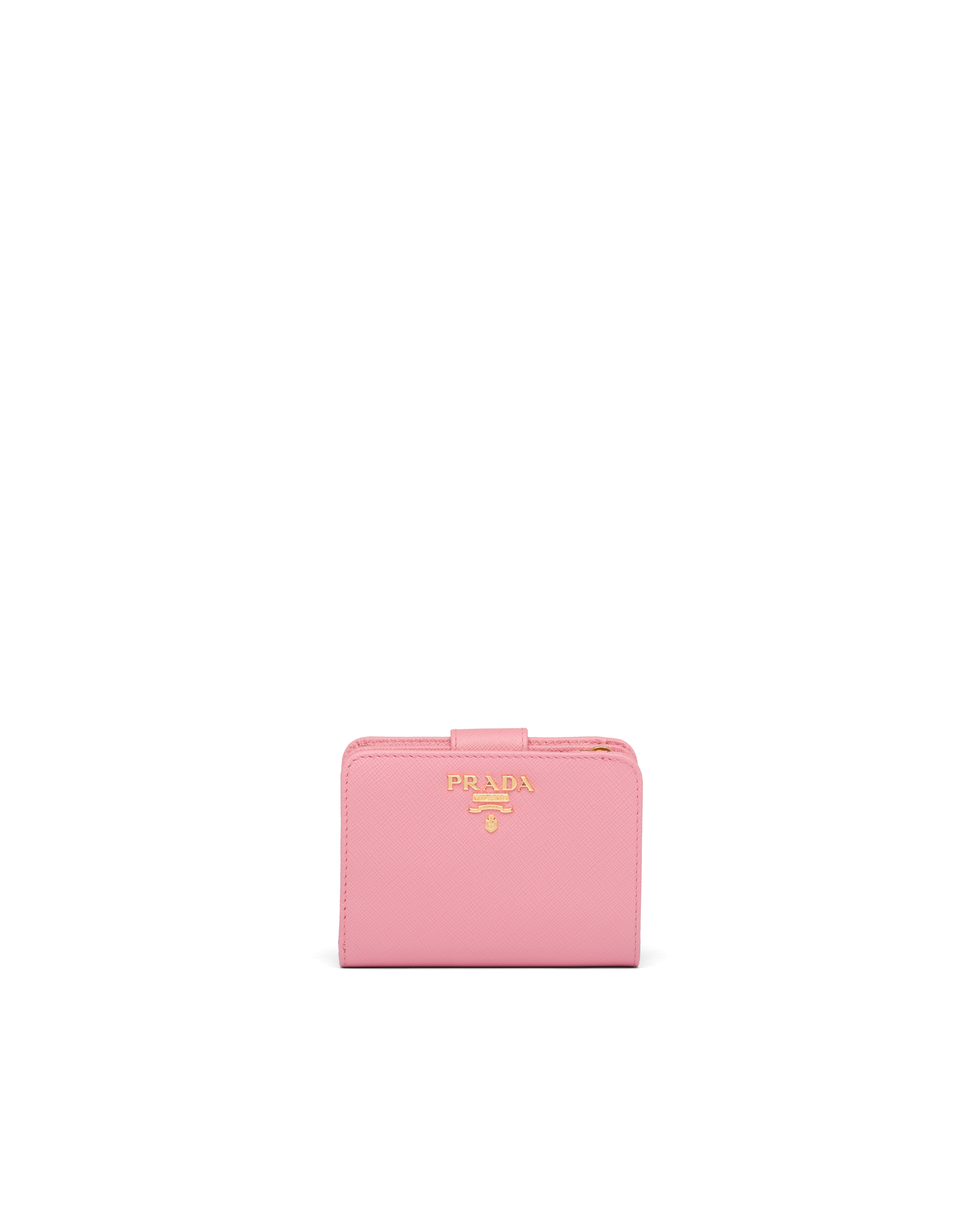 prada studded wallet