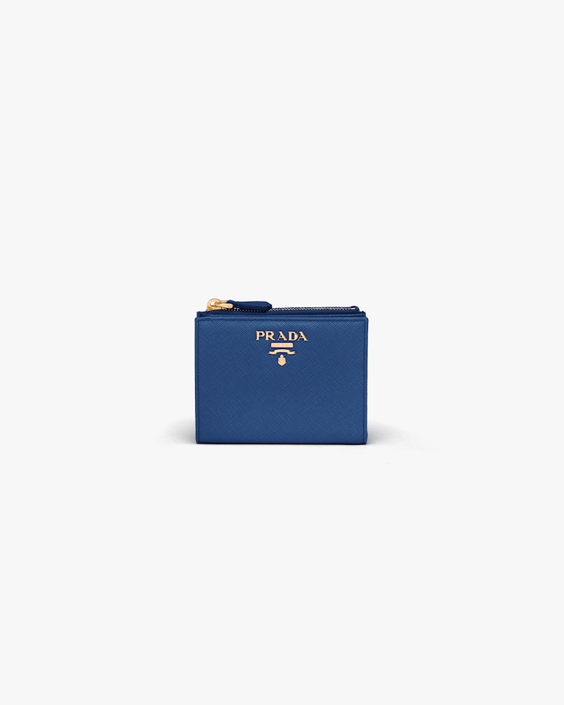 prada wallet blue