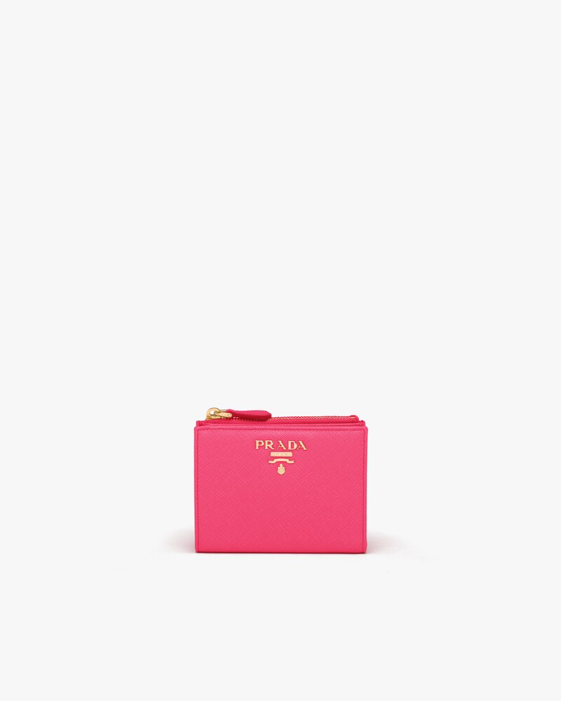 prada studded wallet