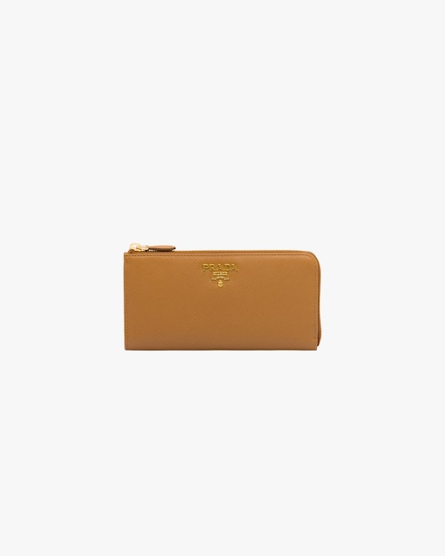 prada large saffiano leather wallet