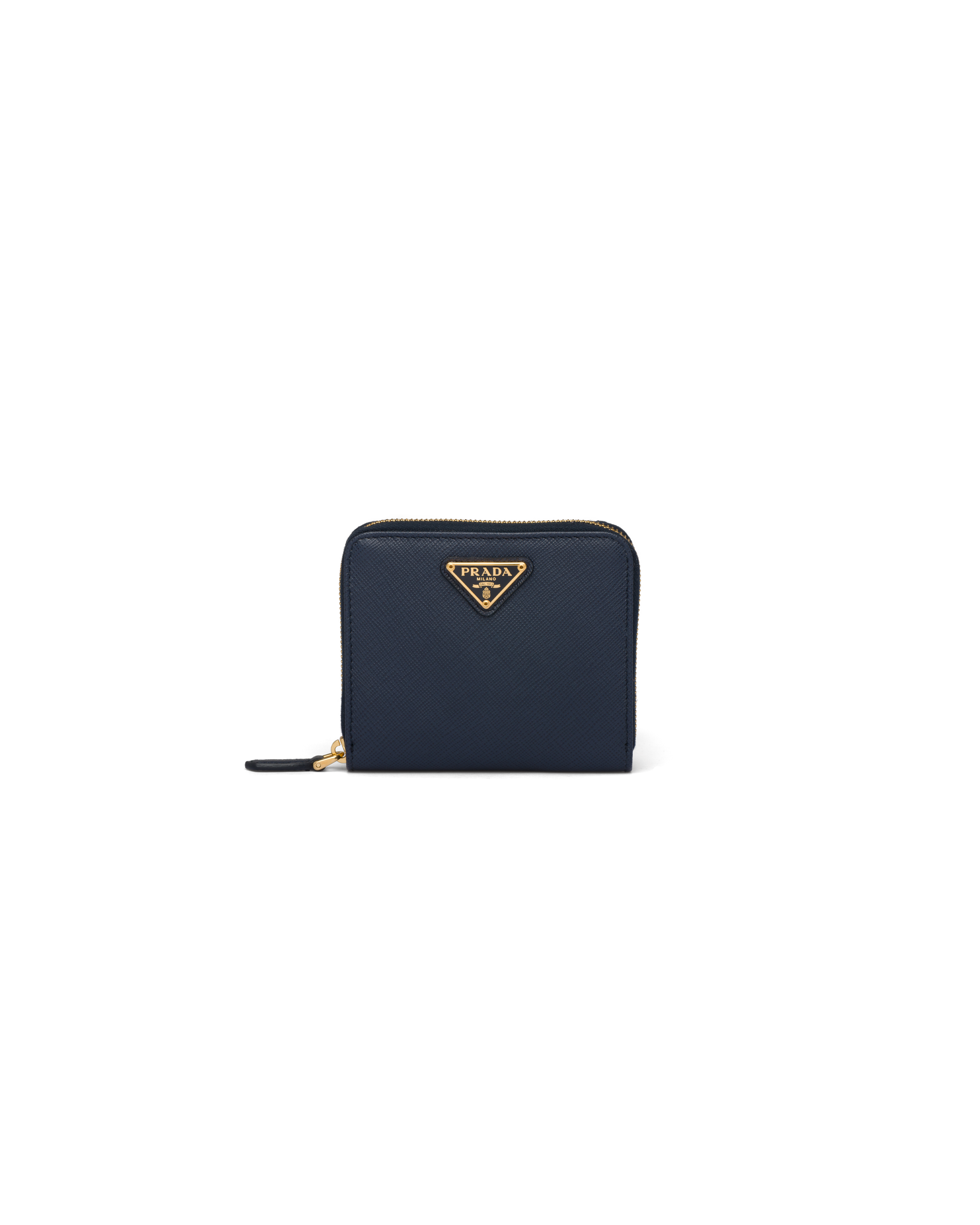 Prada saffiano compact wallet online