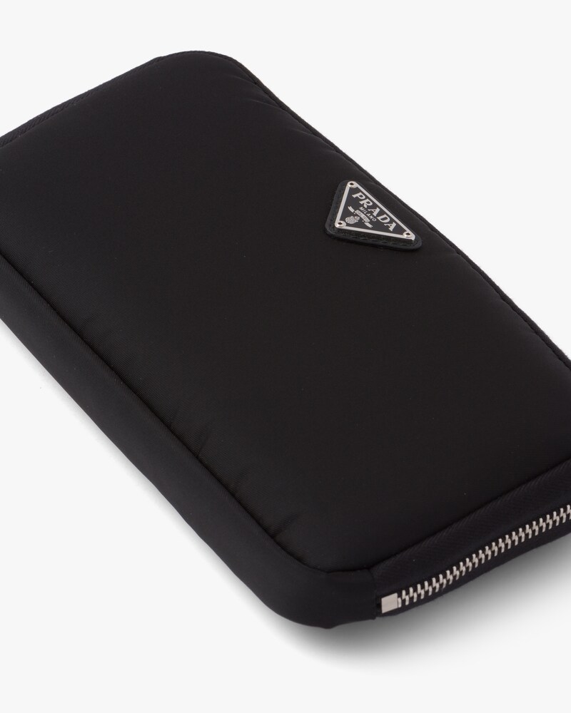 prada tessuto nylon wallet