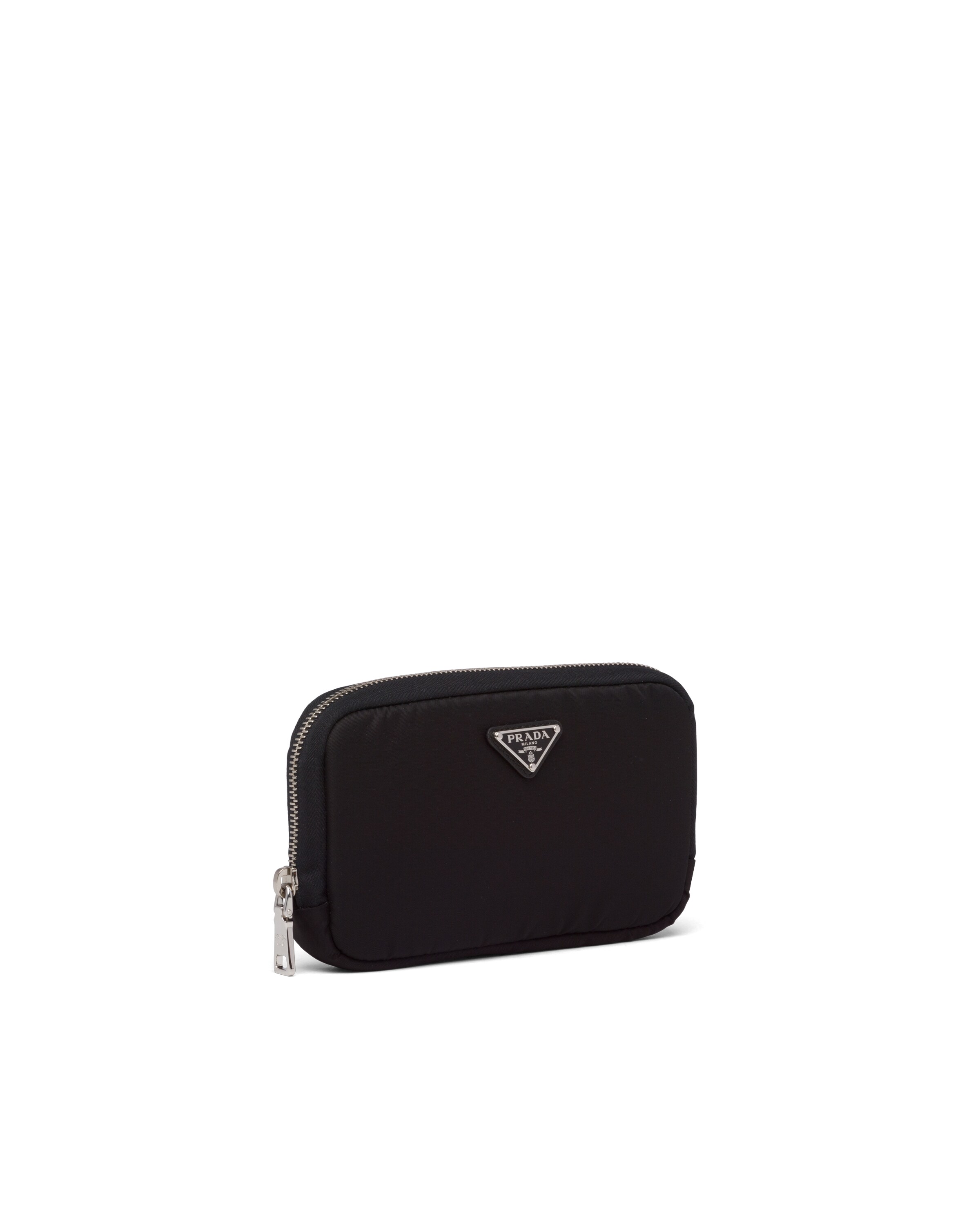 Black Medium ReNylon wallet Prada