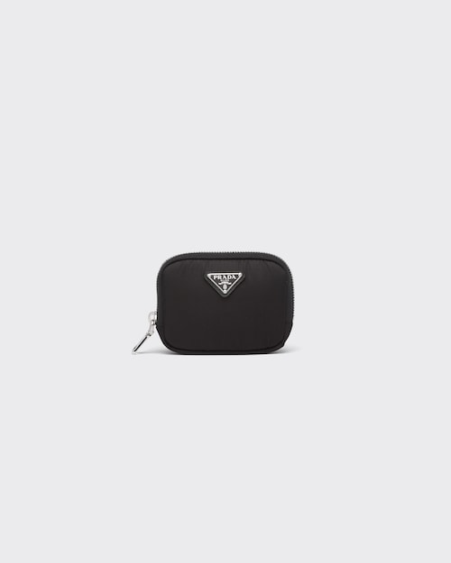 Is aan het huilen In zicht wijs Black Small Re-Nylon wallet | Prada