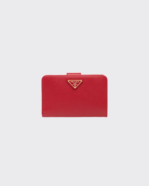 Prada Small Saffiano Leather Wallet 1
