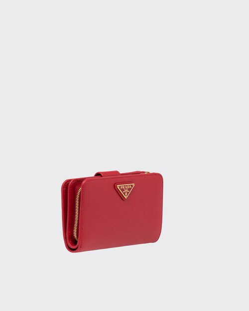 Prada Small Saffiano Leather Wallet 2