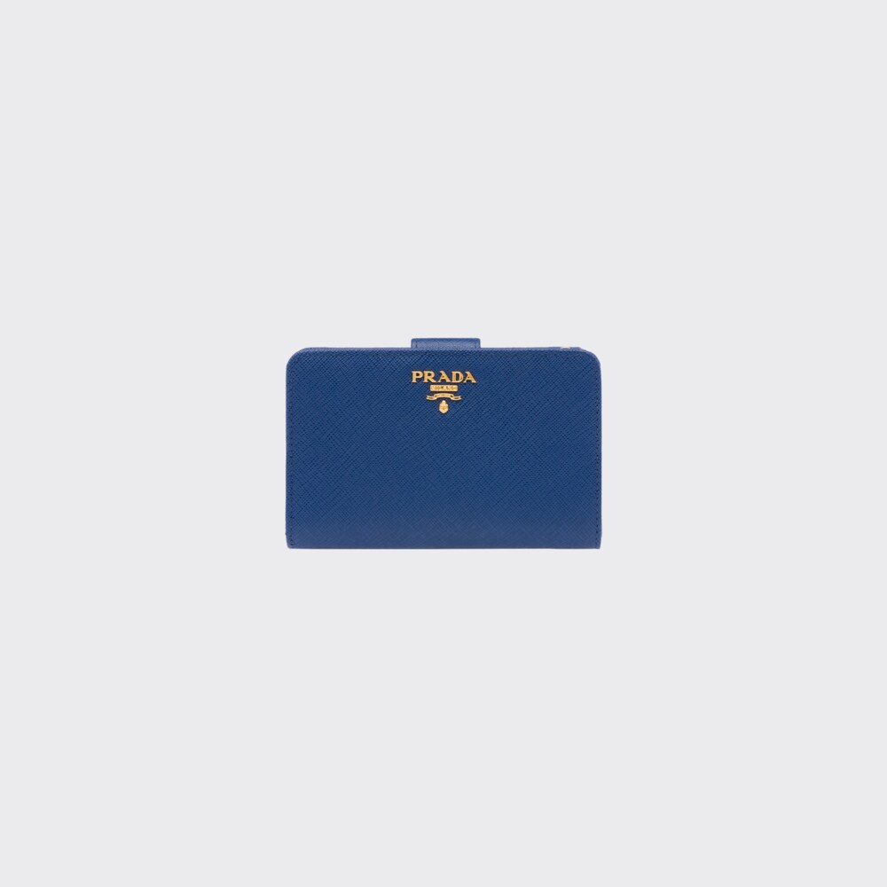 Prada Small Saffiano Leather Wallet 1