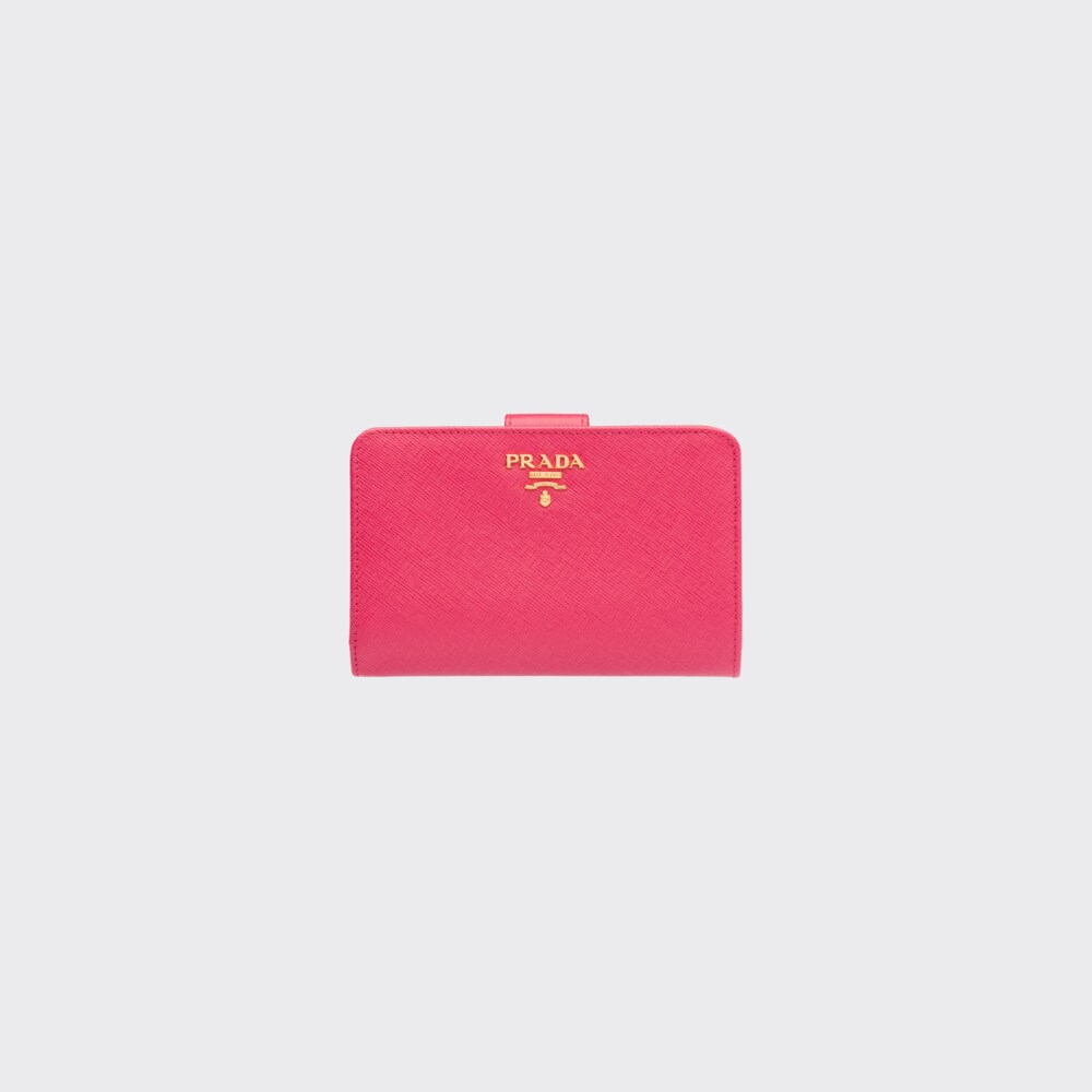 Prada Carteira média de couro Saffiano 1