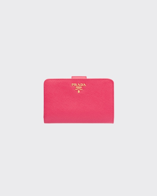 Prada Carteira média de couro Saffiano 1