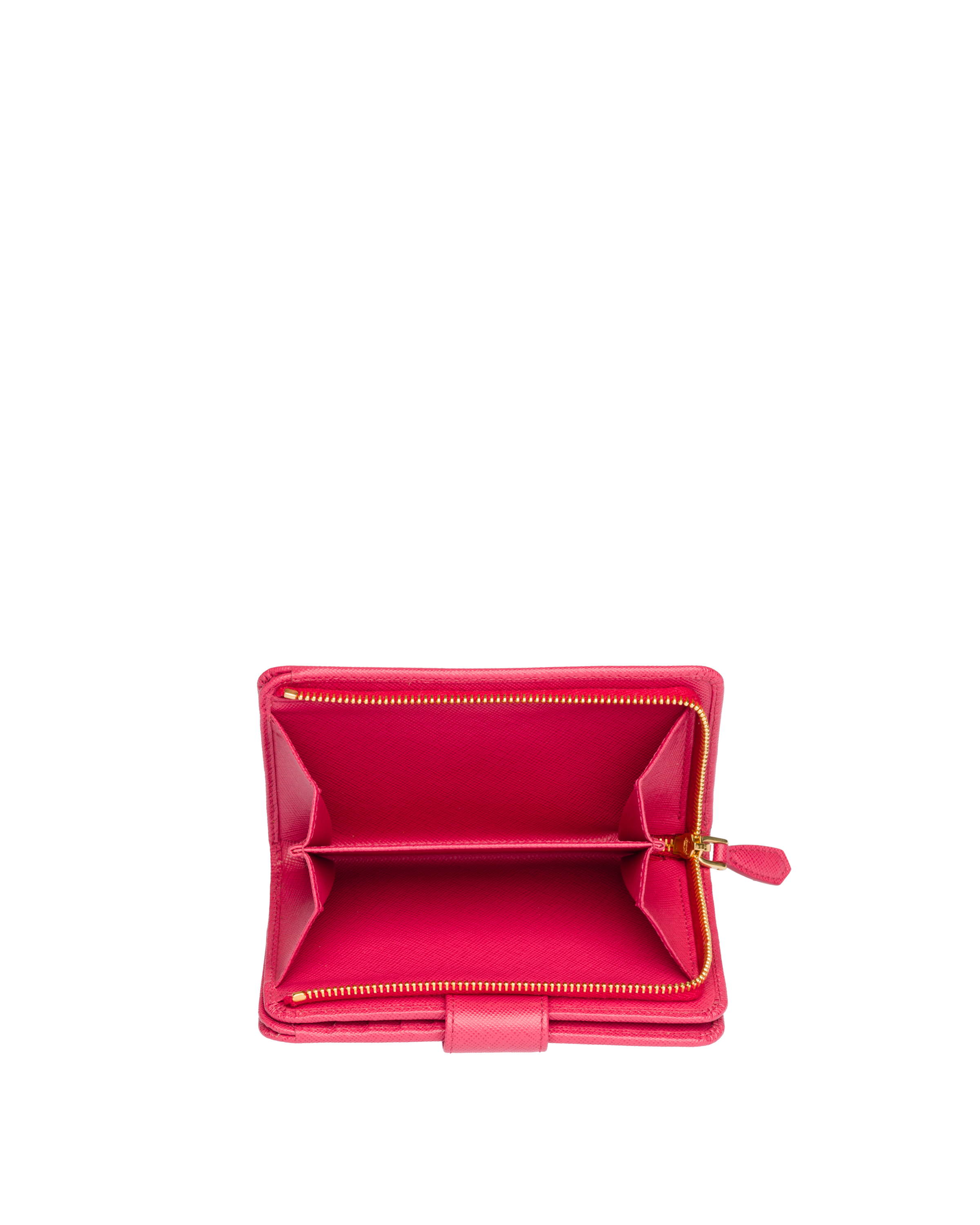 Prada Carteira média de couro Saffiano 4