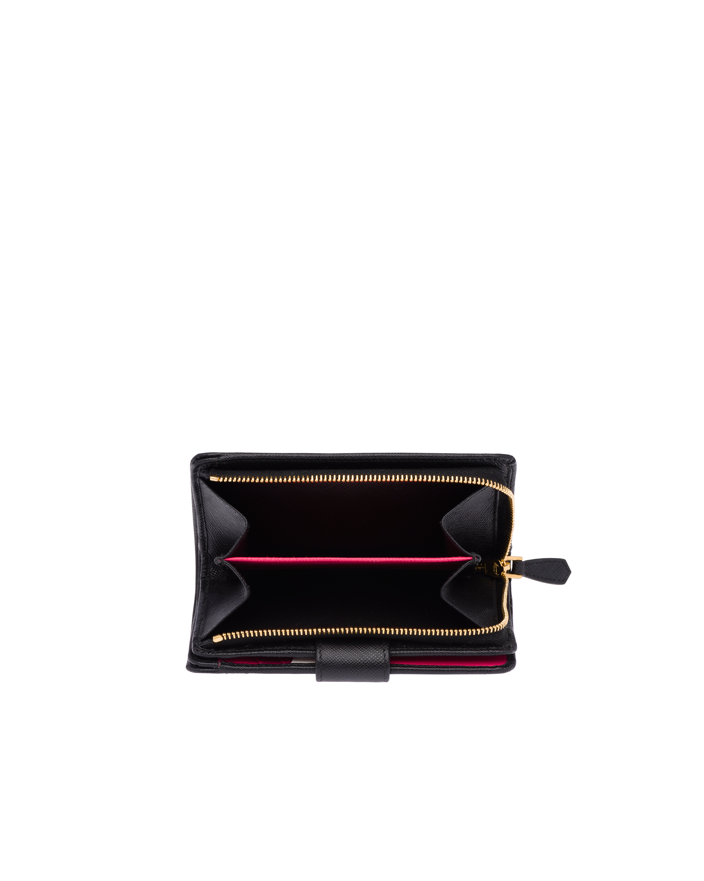prada saffiano medium wallet