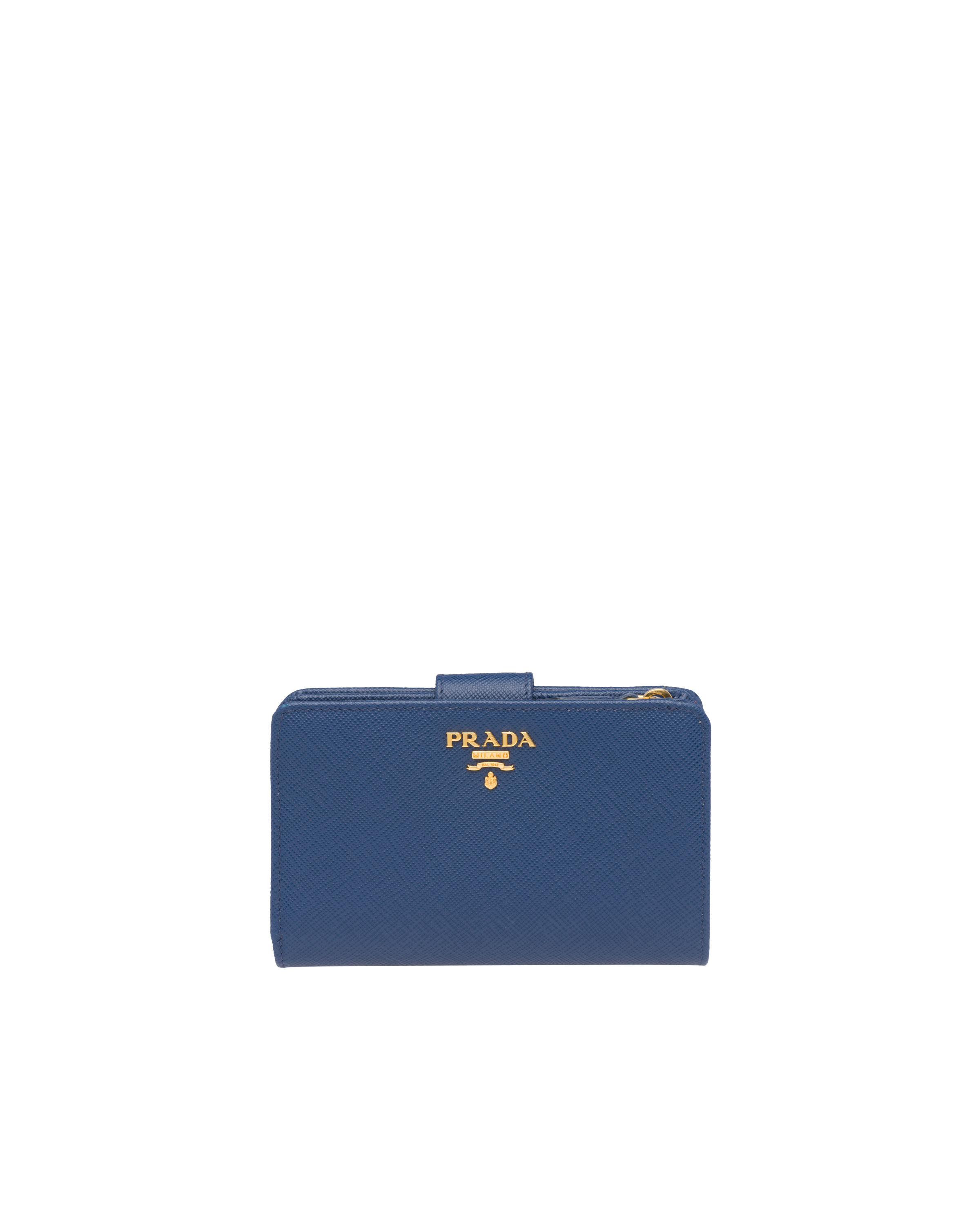 blue prada purse