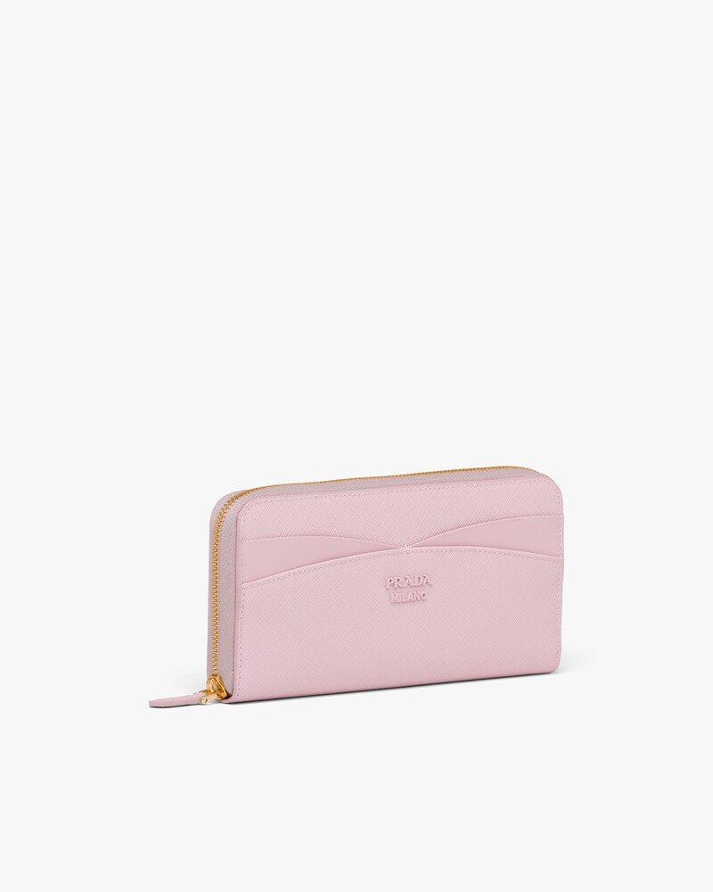 prada pink wallet