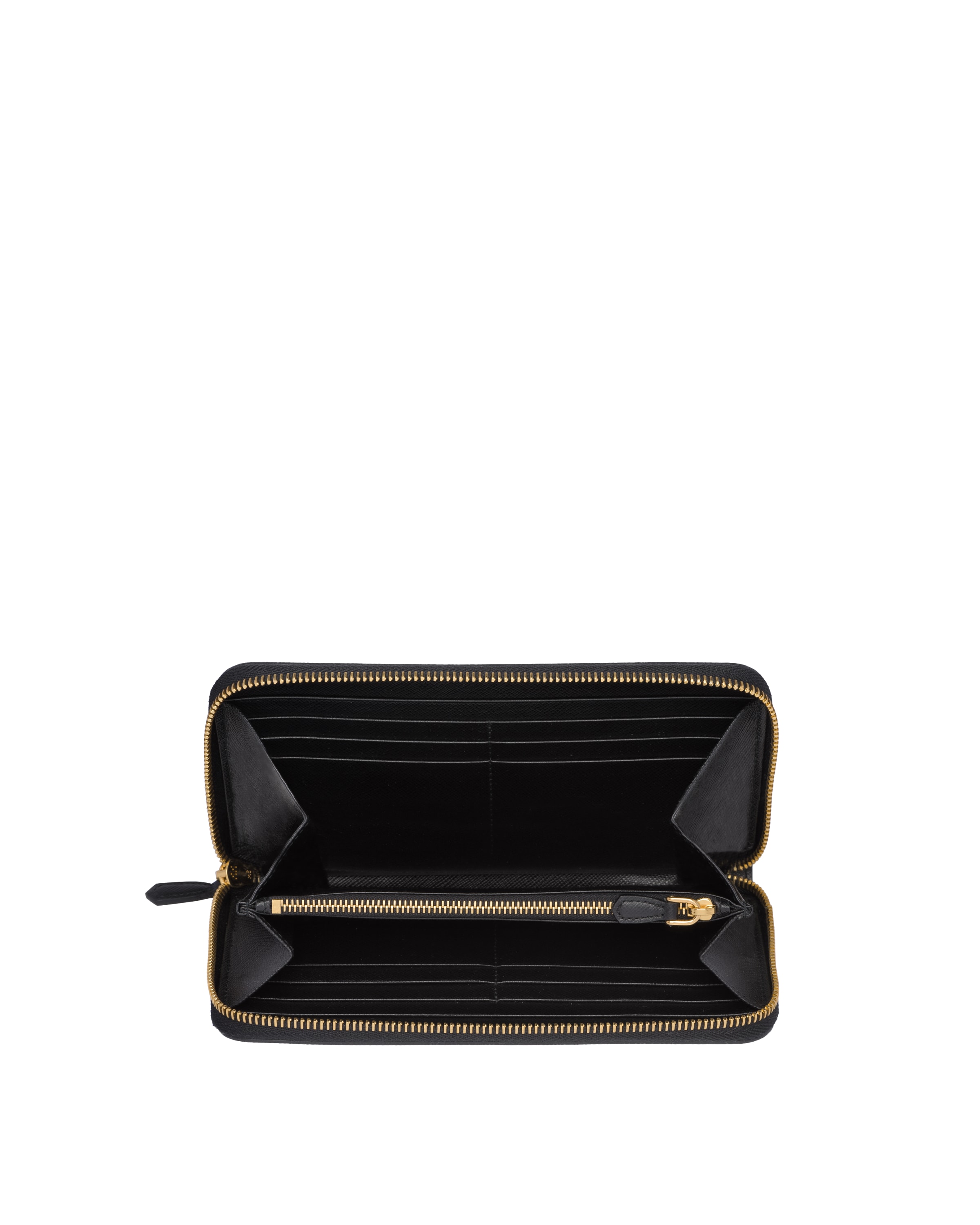 Large Saffiano Leather Wallet Prada