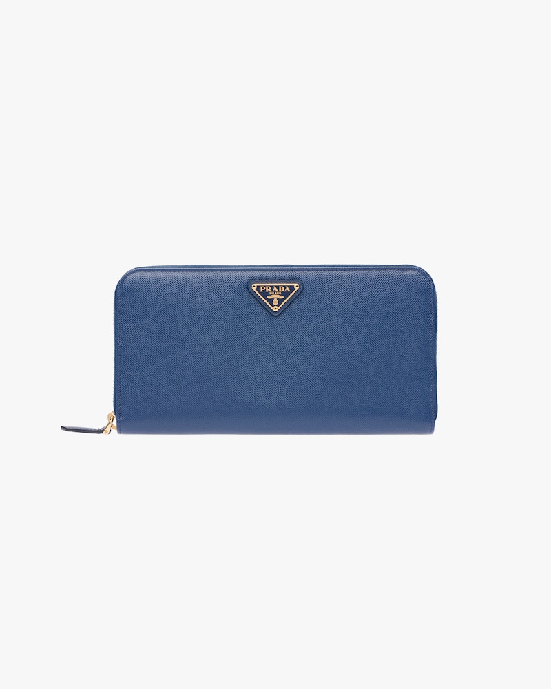prada wallet blue