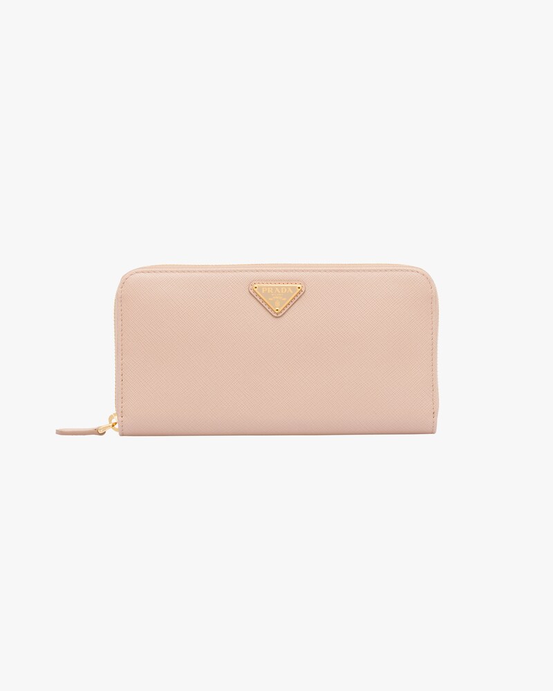 prada beige wallet