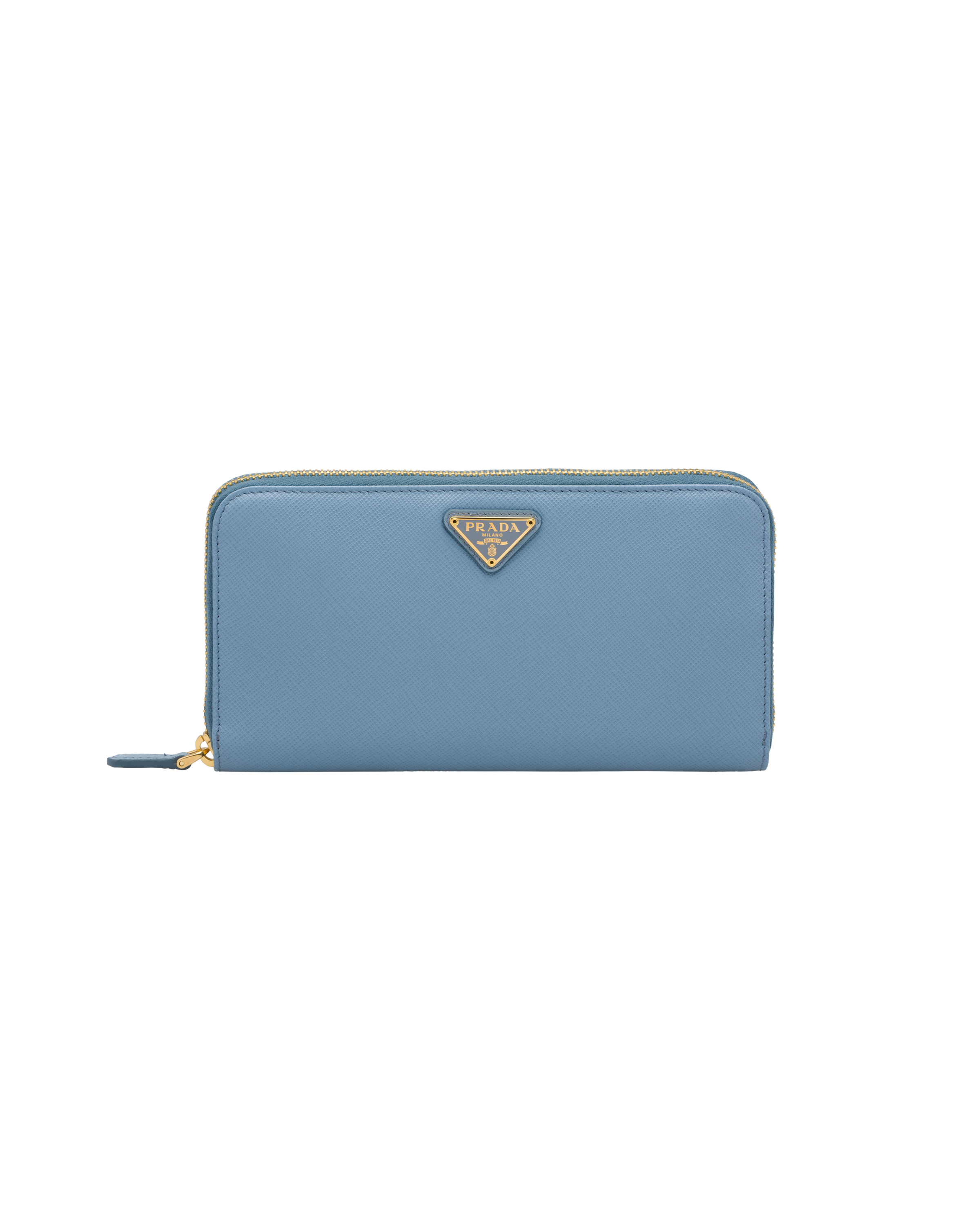 prada wallet blue