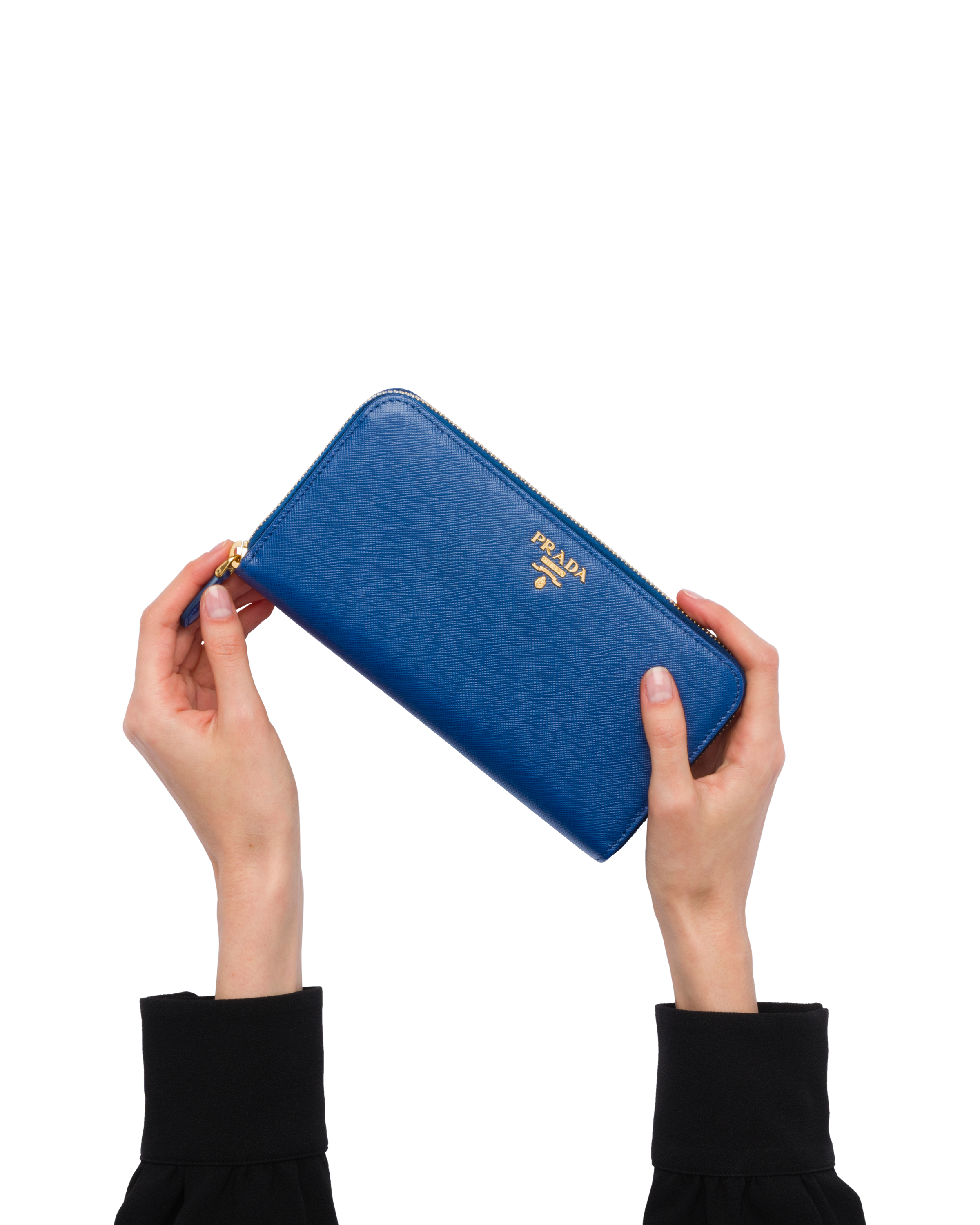 Prada Large Saffiano Leather Wallet 6