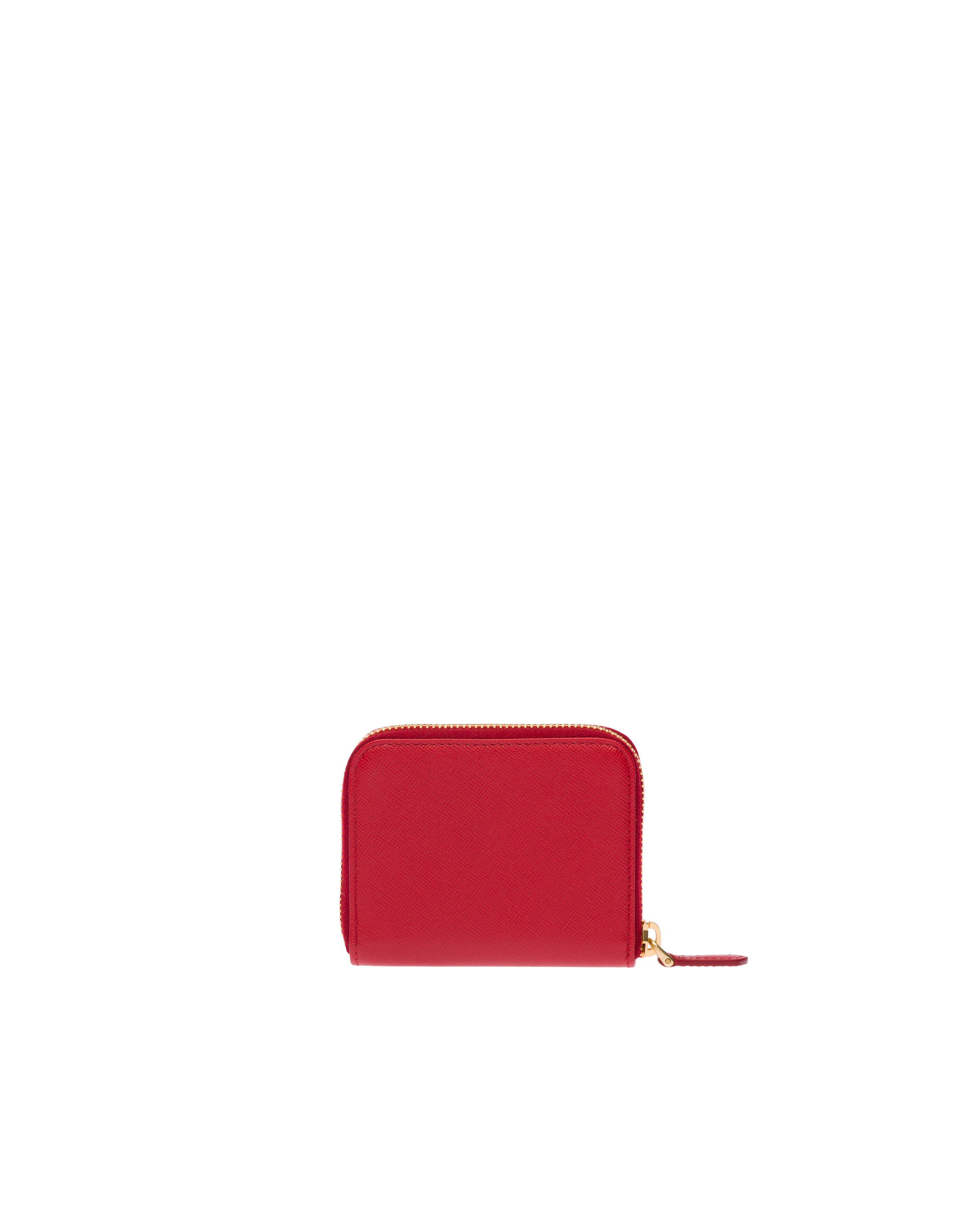 red leather coin purse