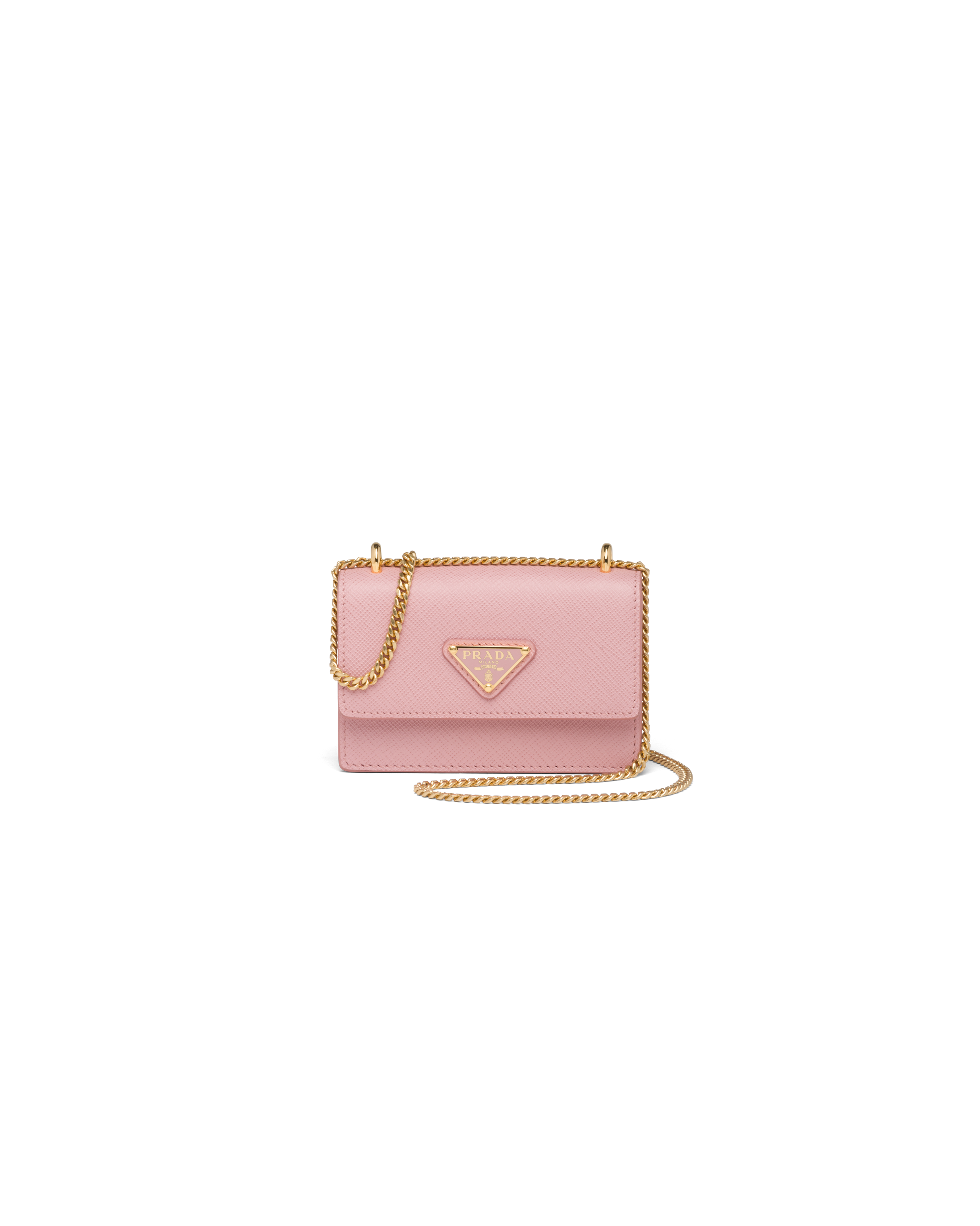 prada saffiano chain bag