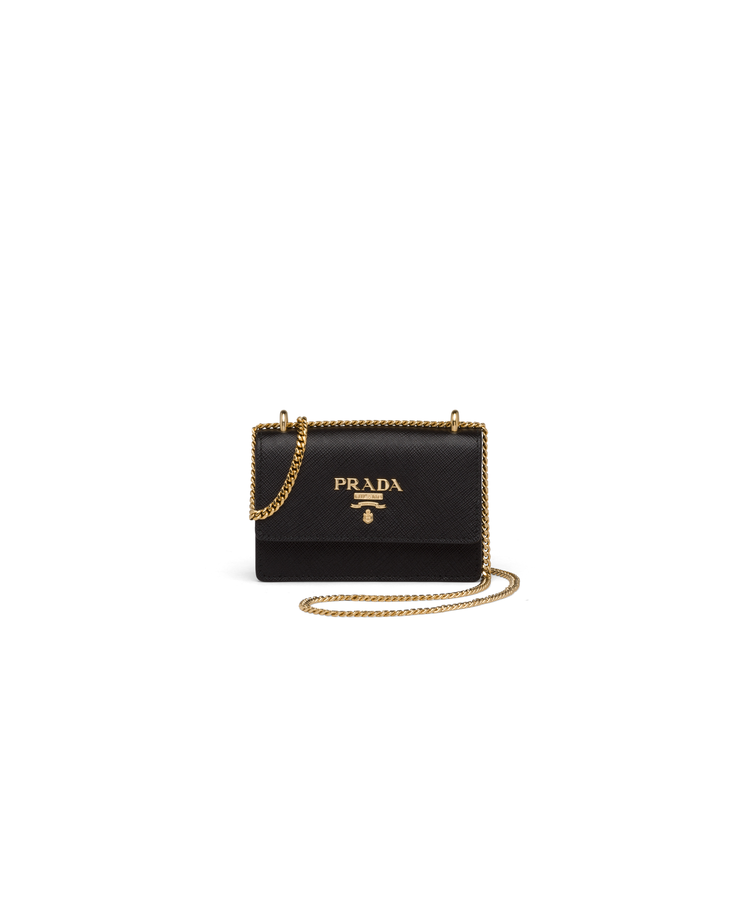 prada saffiano card holder