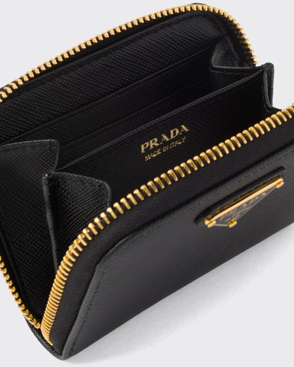 prada zip card holder
