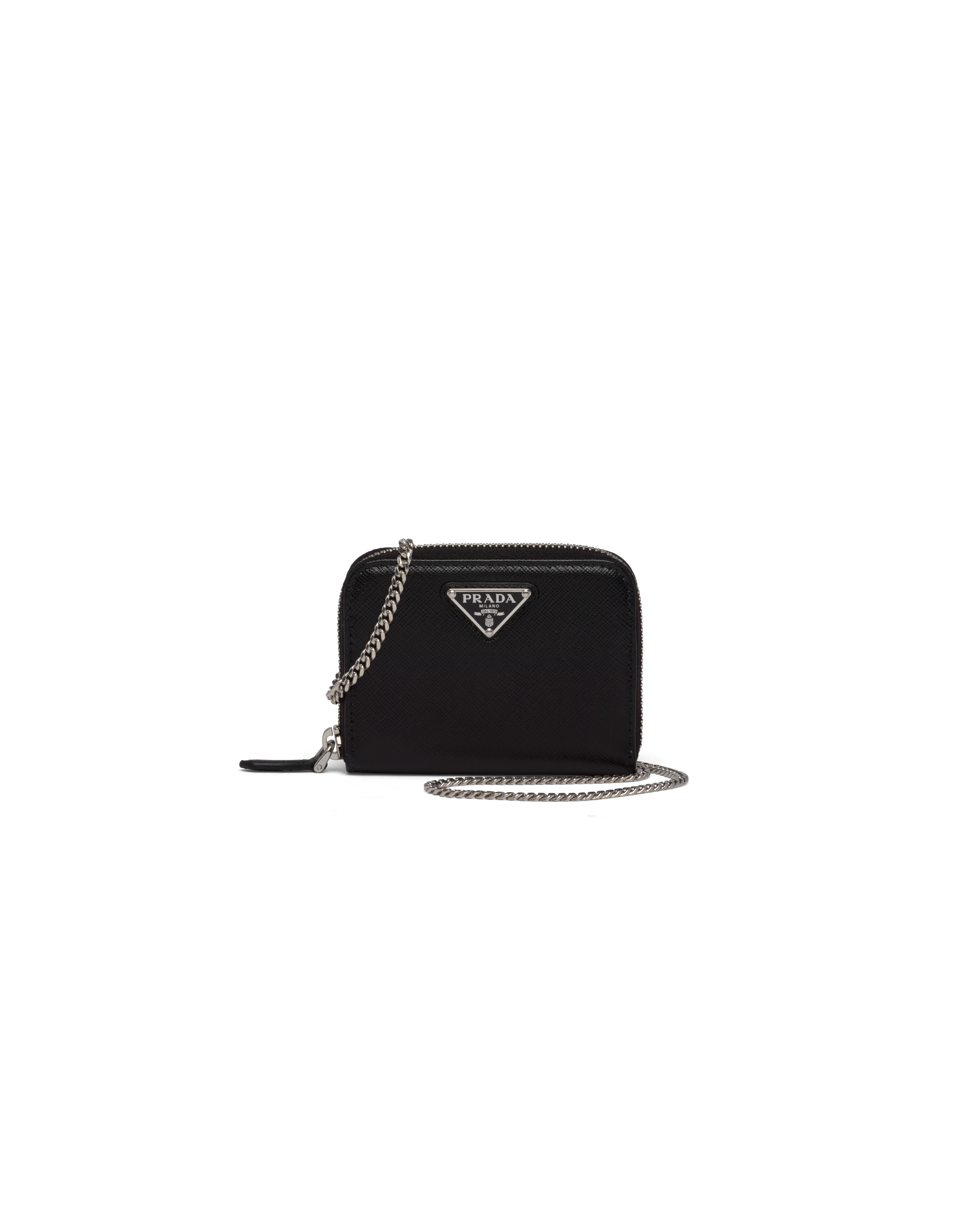 prada nylon card holder