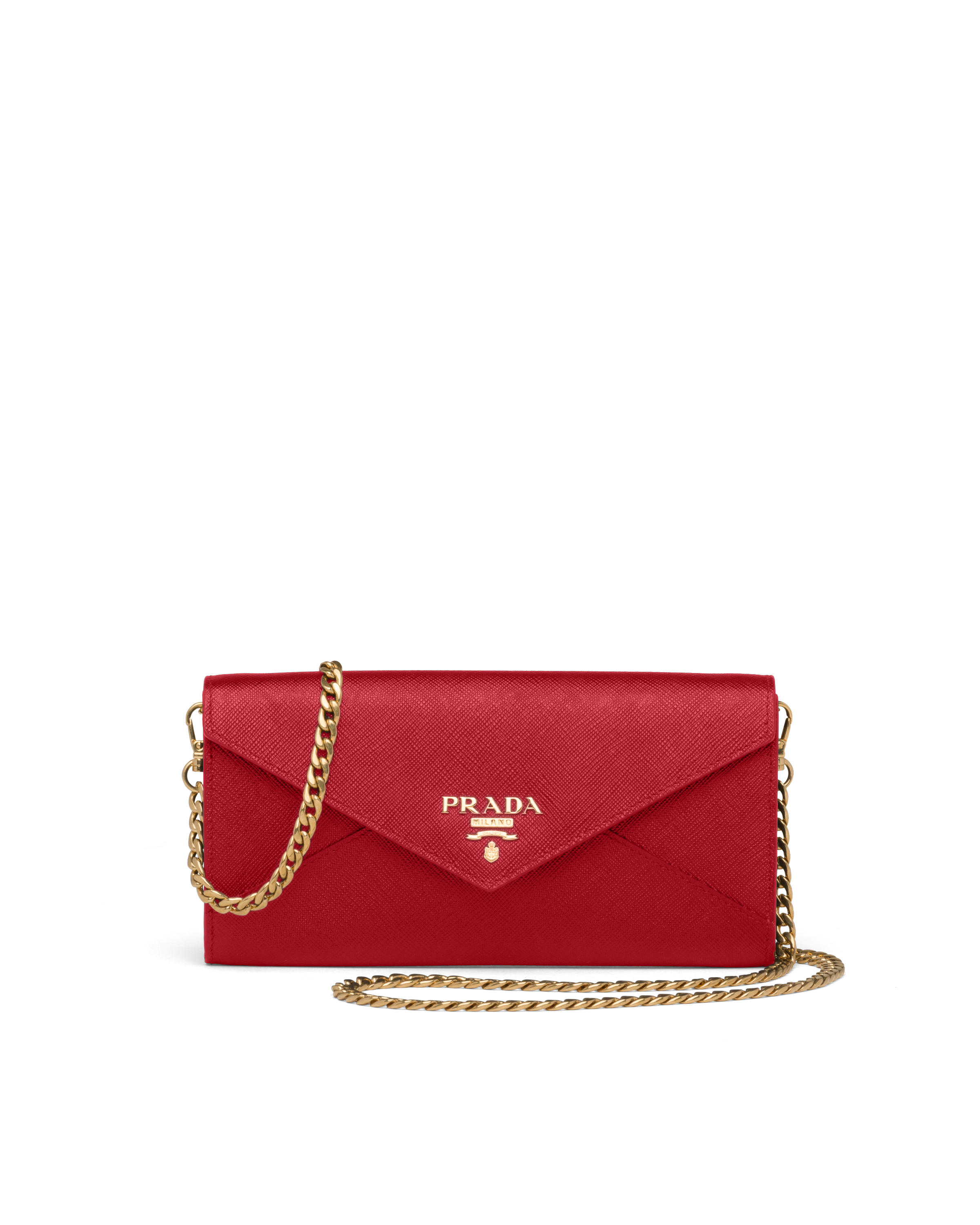 Prada Wallet On Chain Red | peacecommission.kdsg.gov.ng