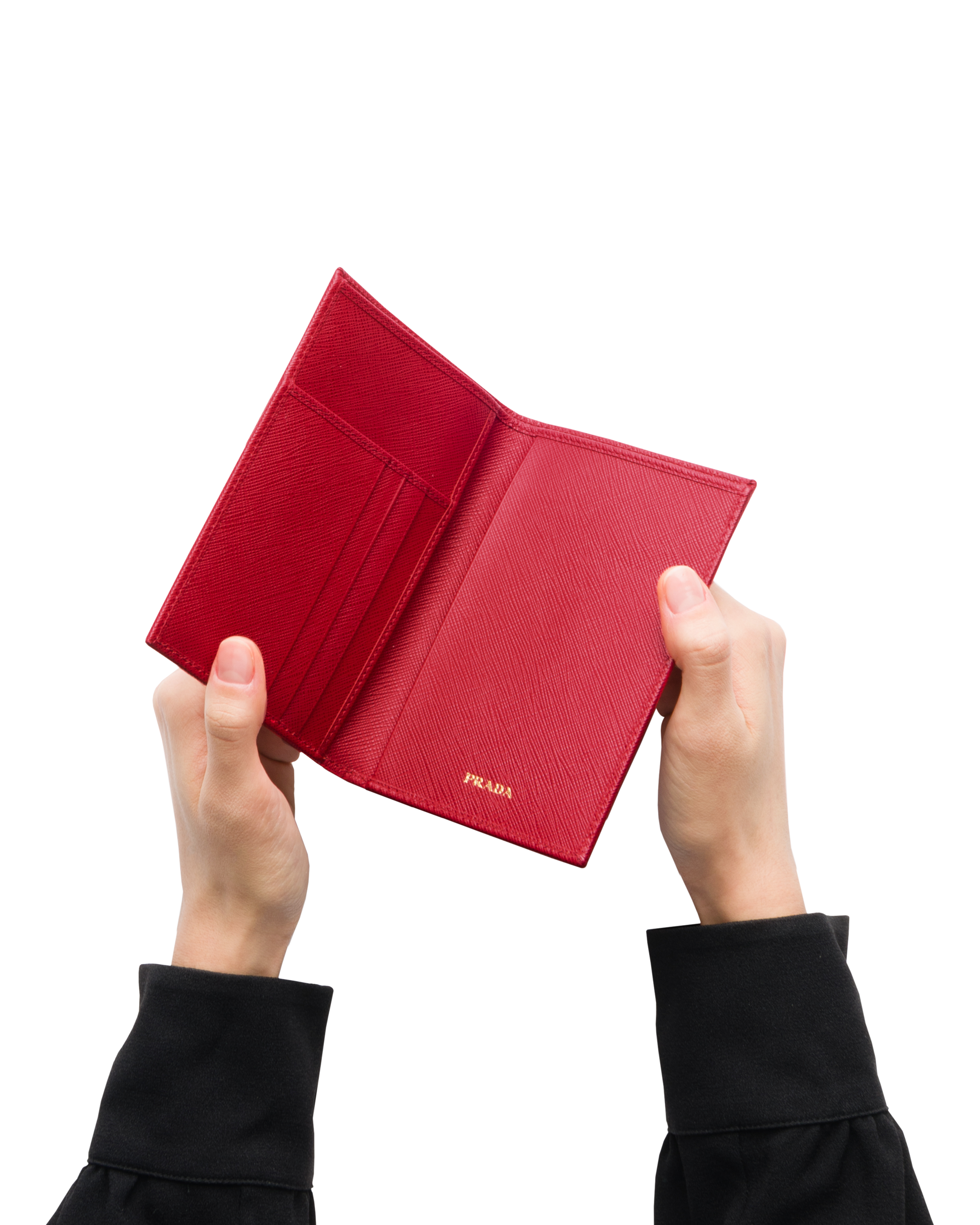 Saffiano Leather Passport Holder