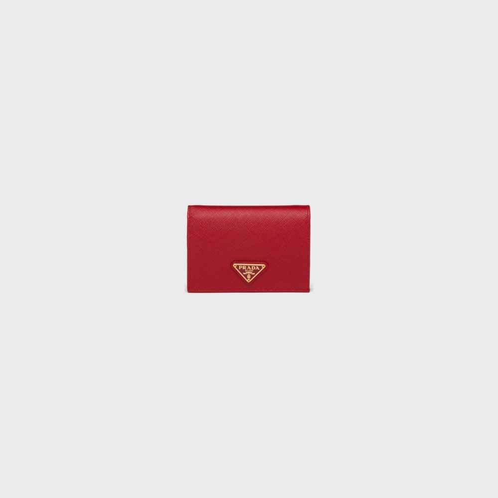 Prada Small Saffiano Leather Wallet 1