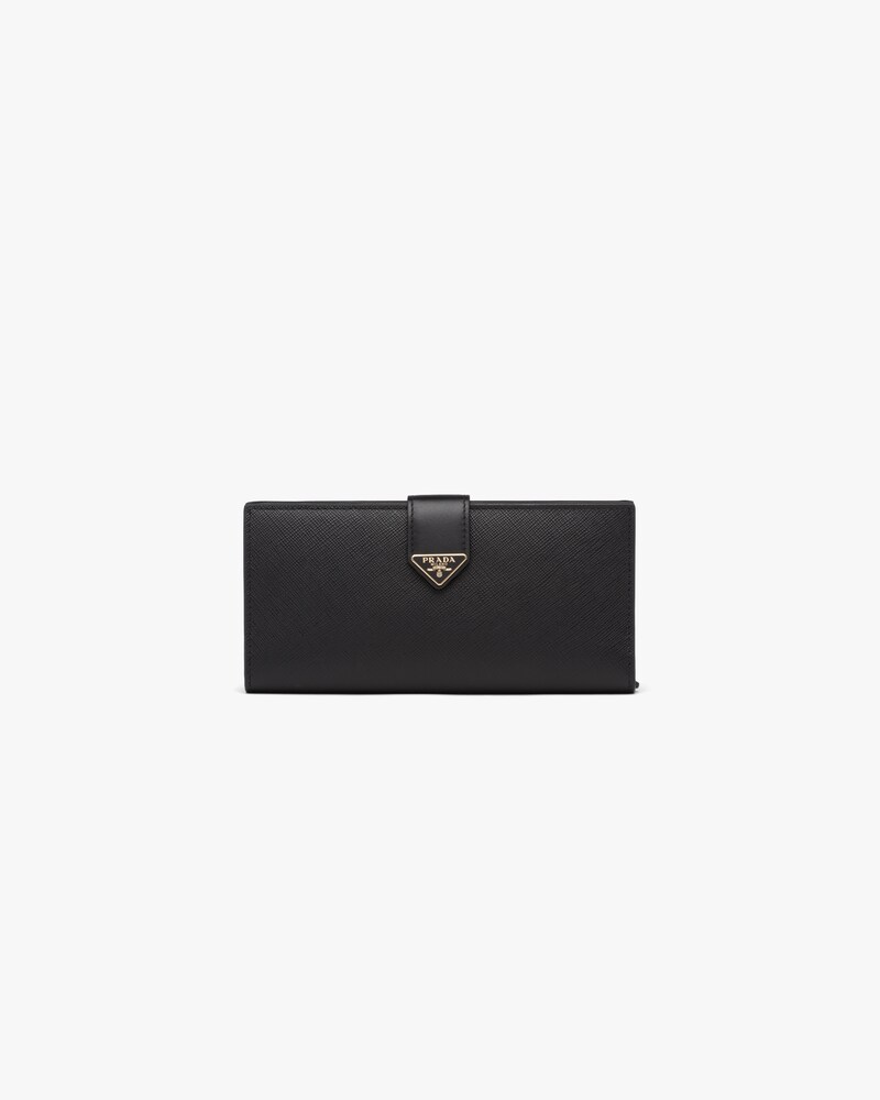 프라다 지갑 Prada Large Saffiano and leather wallet