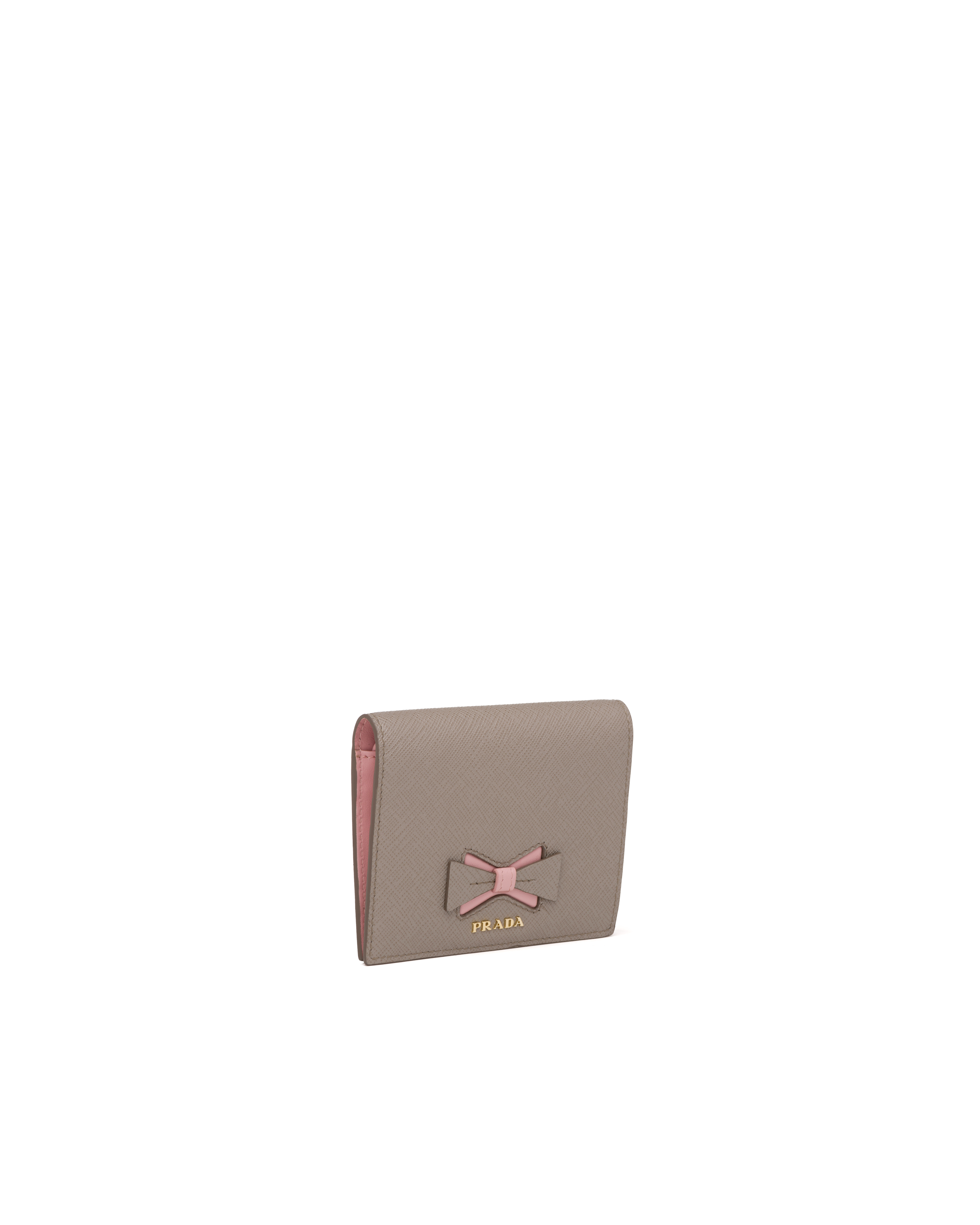 prada bow wallet