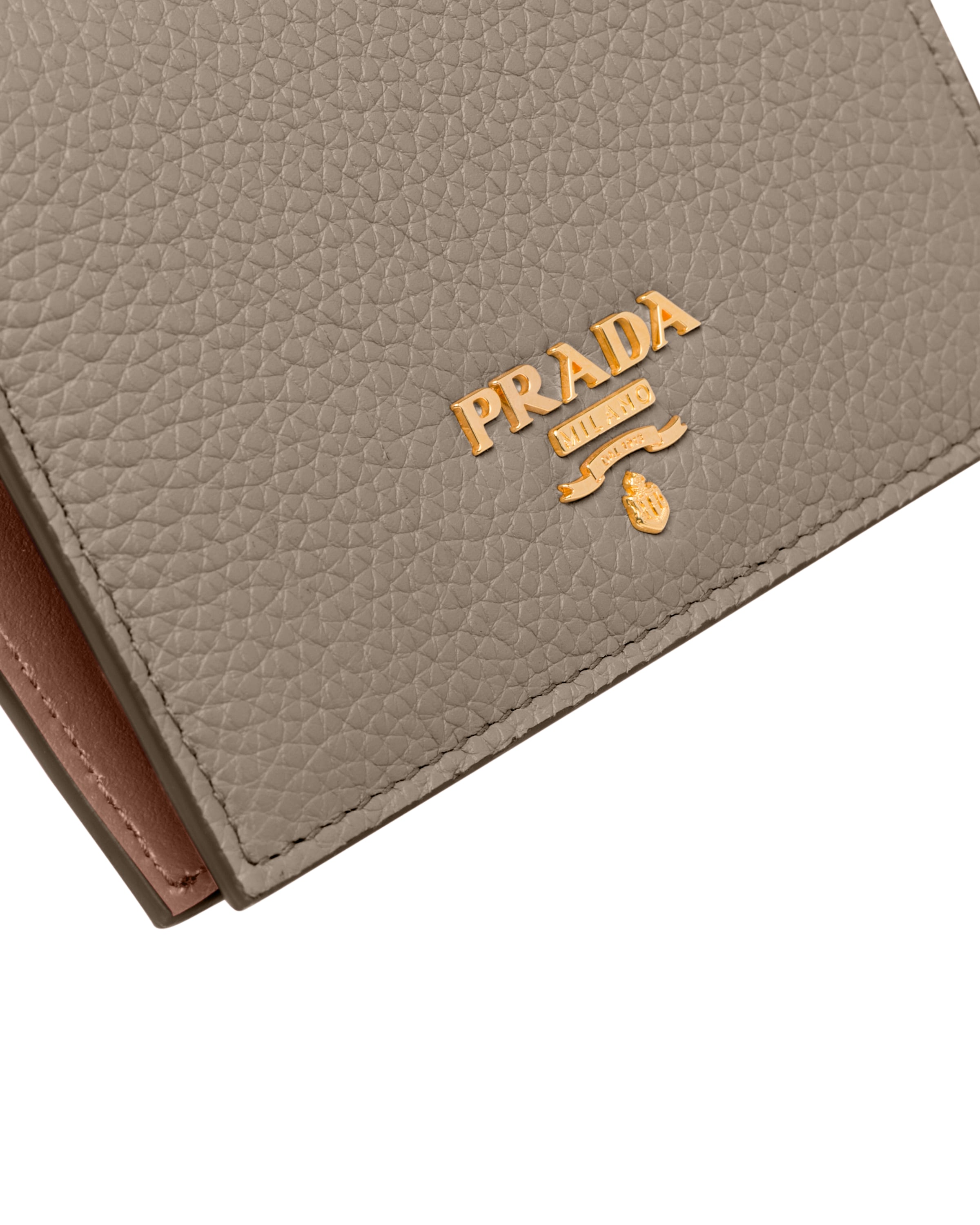 Small Leather Wallet Prada