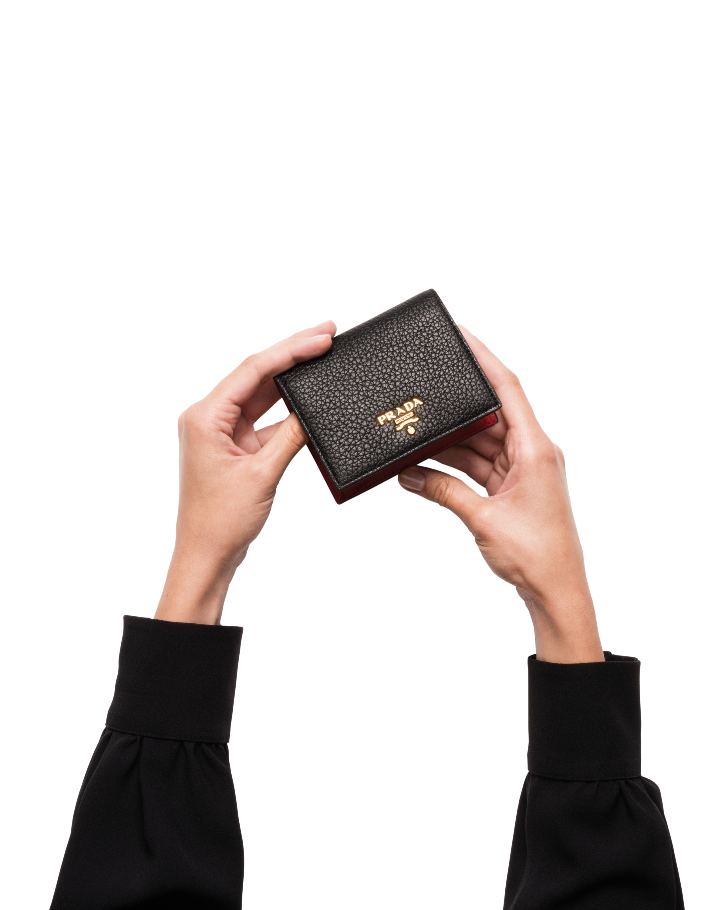 mini wallet prada