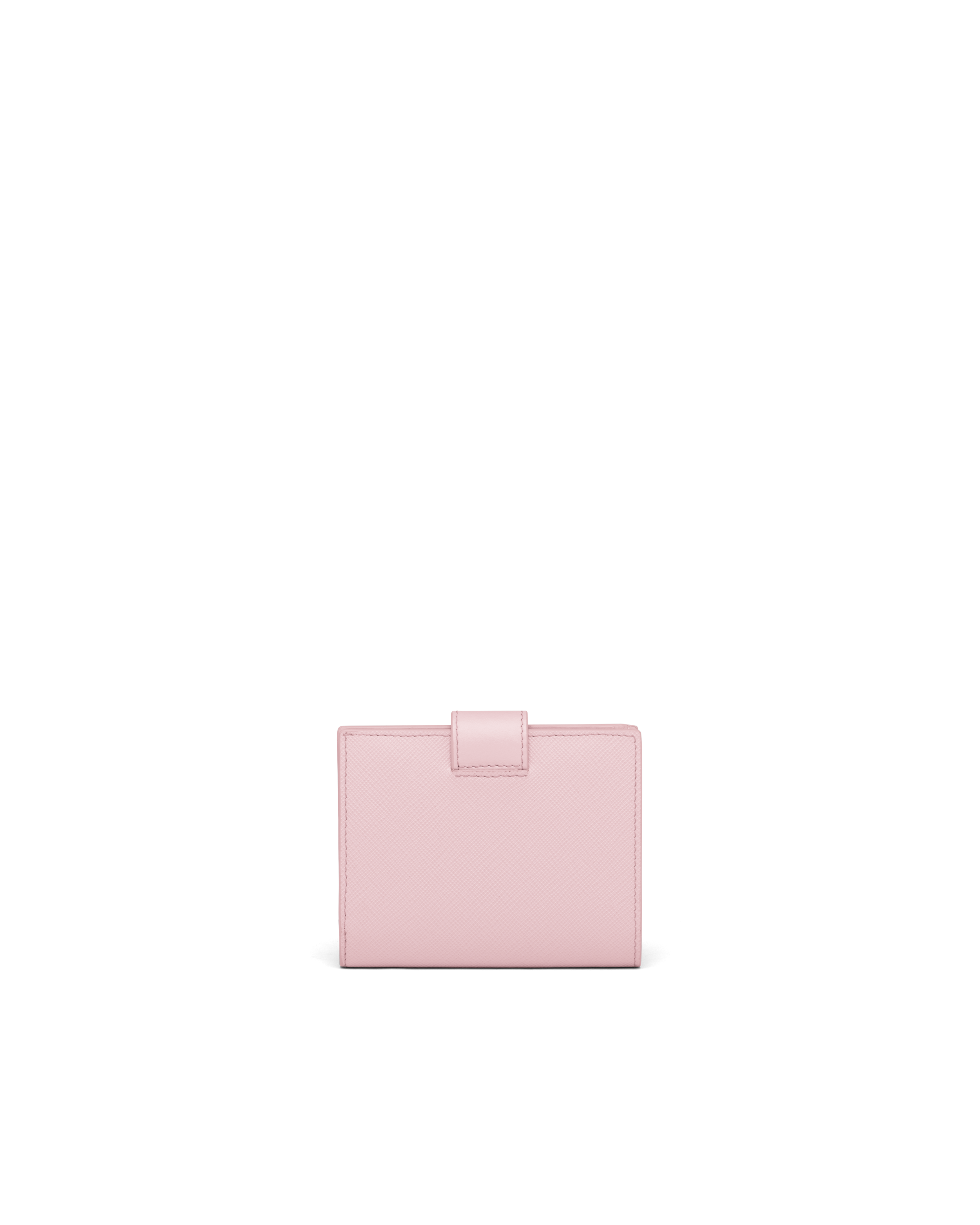 prada small wallet pink