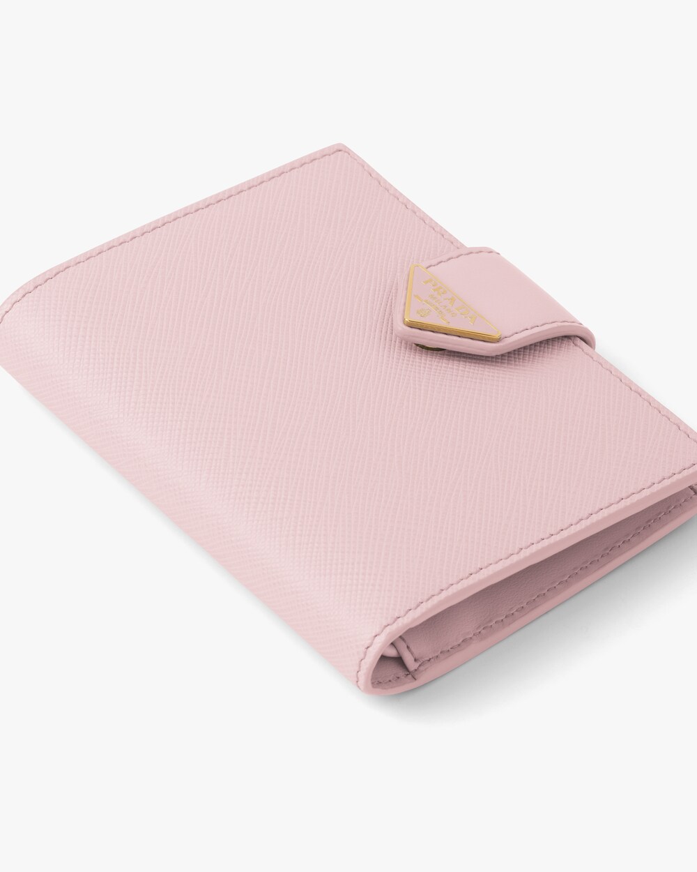 prada small wallet pink