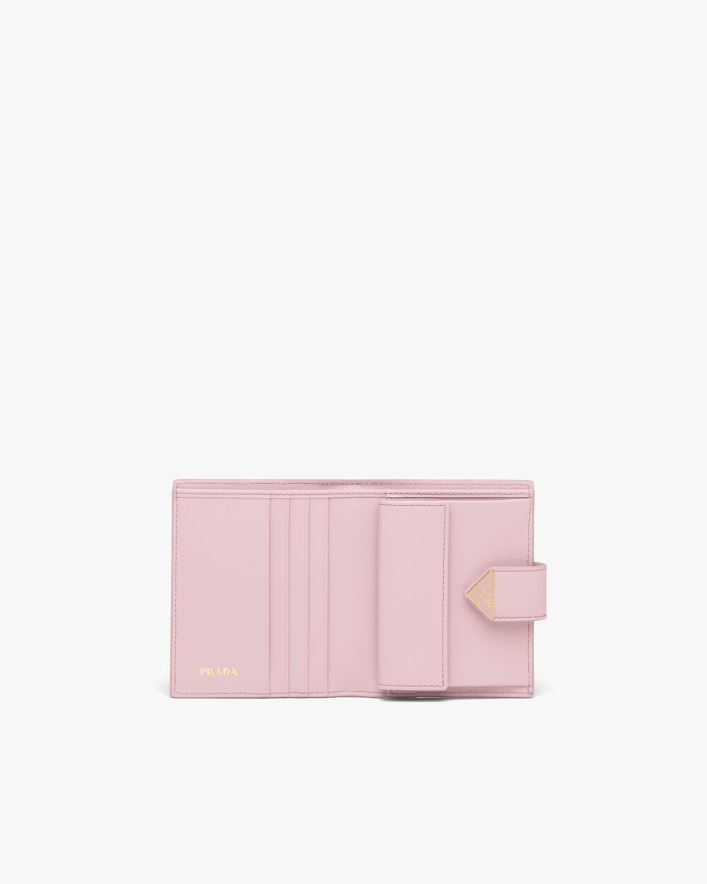 prada small wallet pink