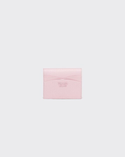 Prada Small Saffiano and leather wallet 1