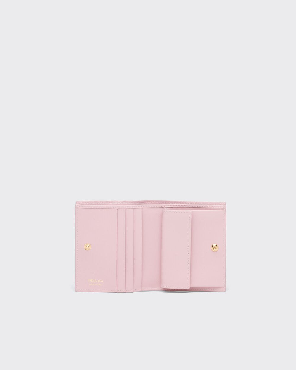 prada small leather wallet