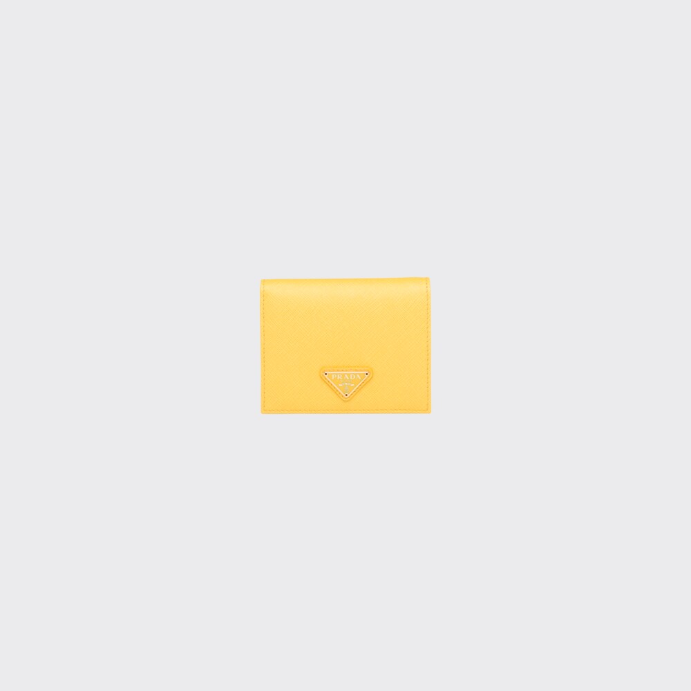 Prada Small Saffiano Leather Wallet 1