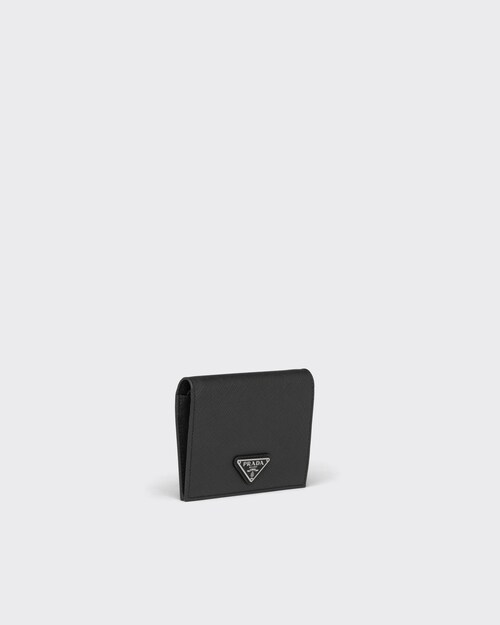 Prada Small Saffiano Leather Wallet 2