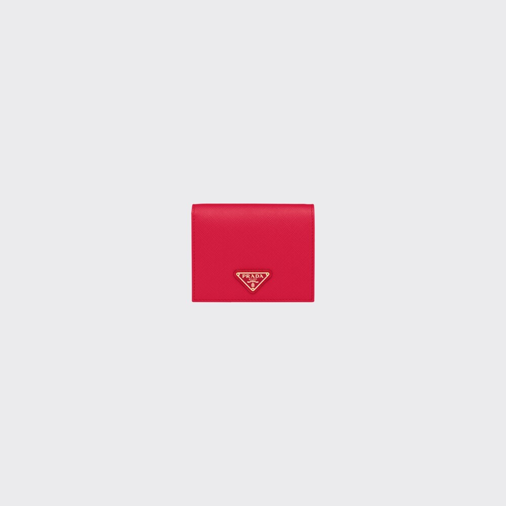 Prada Small Saffiano Leather Wallet 1