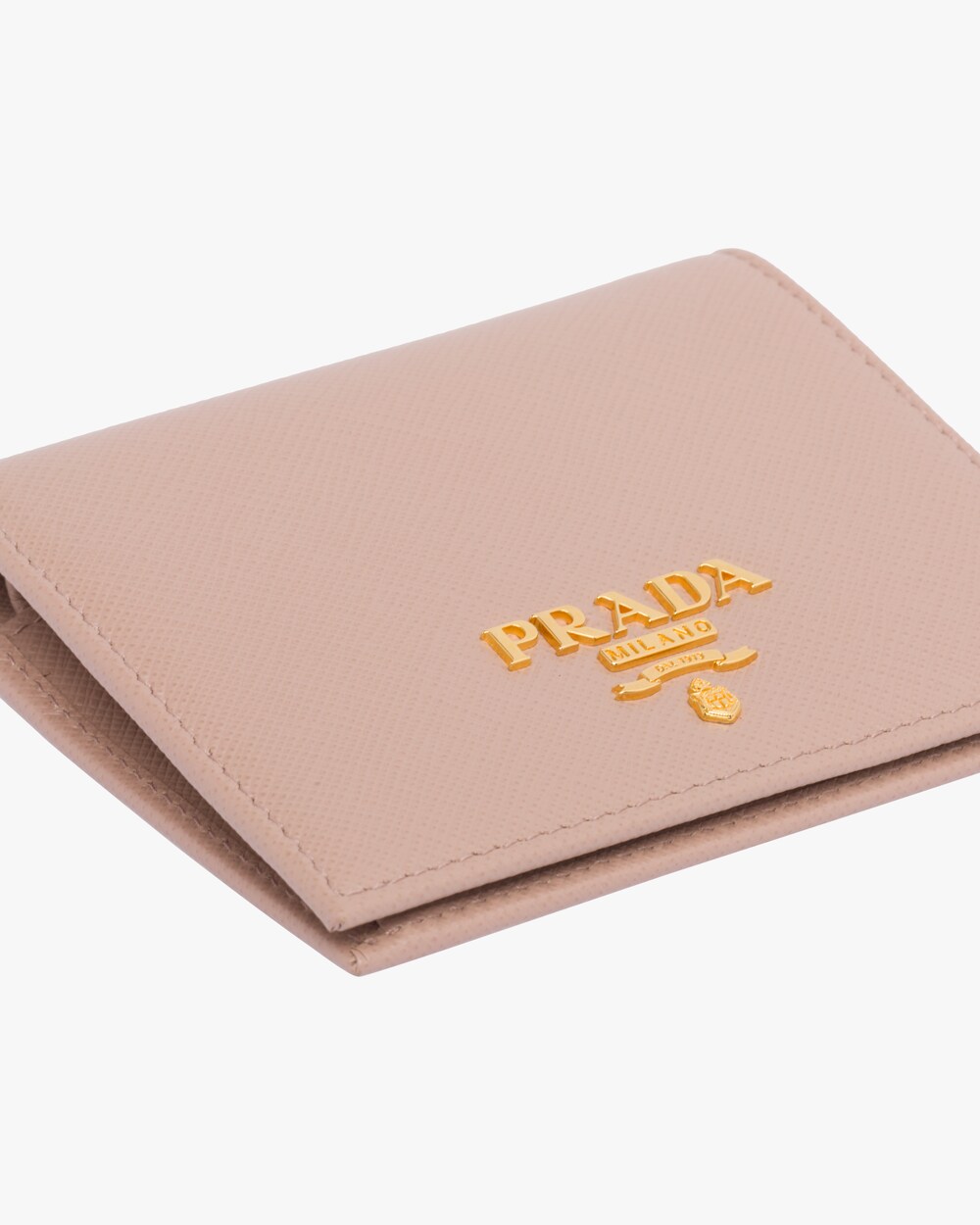prada small wallet pink