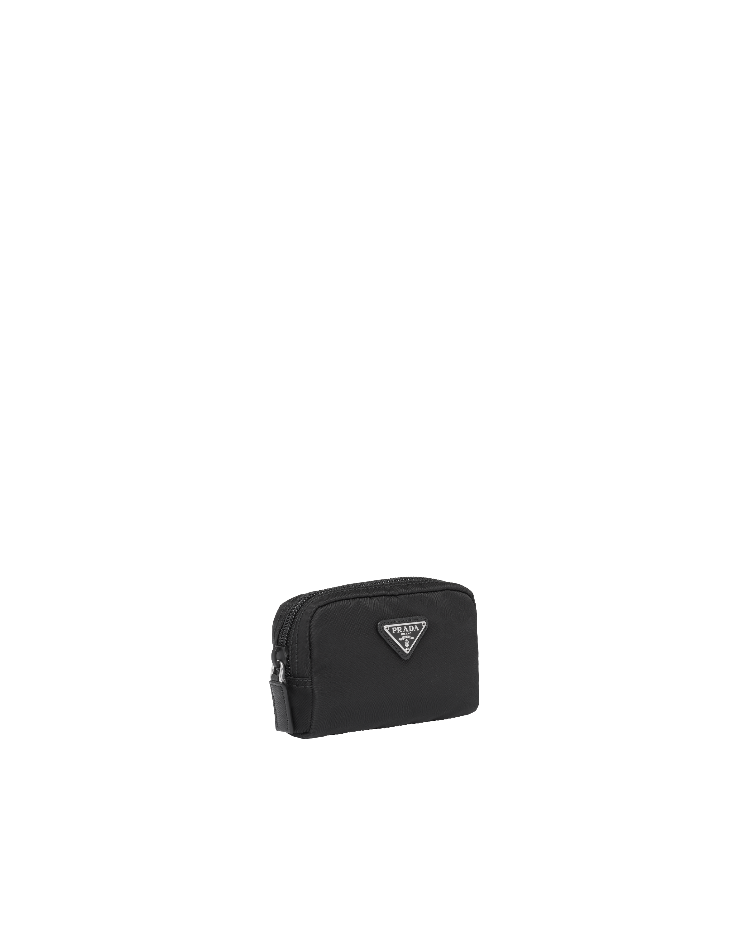 Black ReNylon pouch Prada